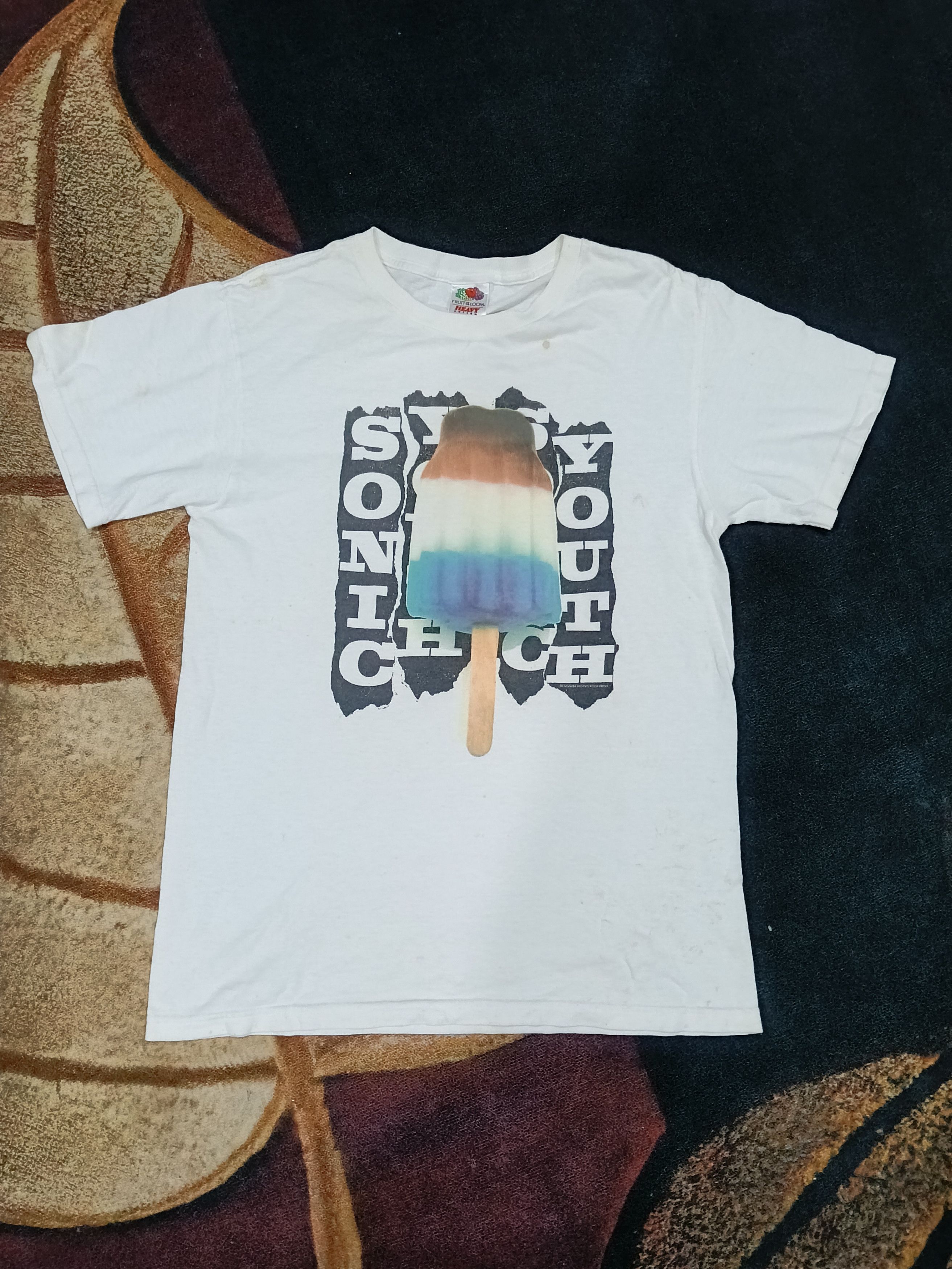 Vintage Vintage Sonic Youth Tshirt Size US S / EU 44-46 / 1 - 1 Thumbnail