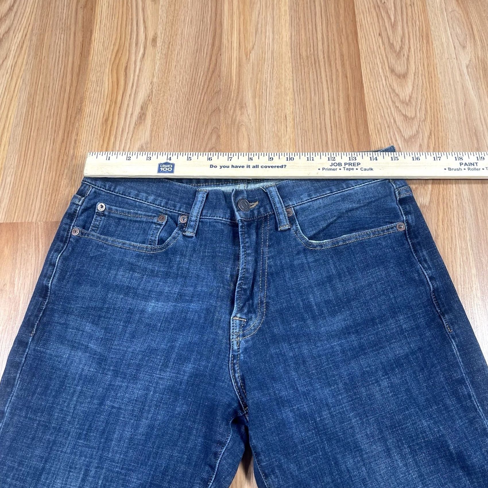 Lucky Brand Lucky Brand Jeans 121 Slim Leg Fit Blue Denim Stretch Pants Mens 30Wx32L Size US 30 / EU 46 - 3 Thumbnail