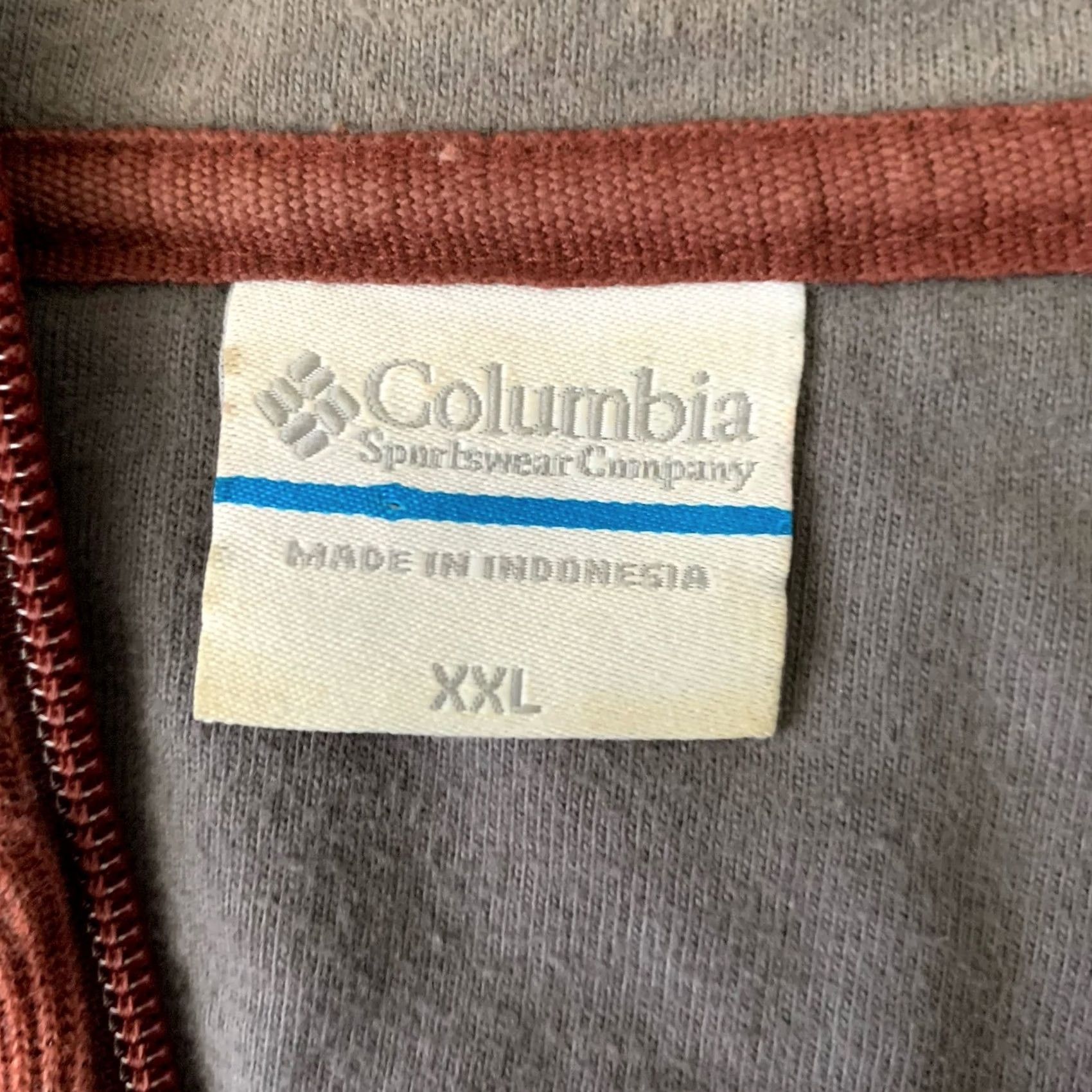 Rusty Columbia 1/4 Zip Pullover Sweater Mens Sz XXL Rust Mock Neck Fleece Long Sleeve Casual Outdoor Sports Hiking Walking Mens Size US XXL / EU 58 / 5 - 2 Thumbnail