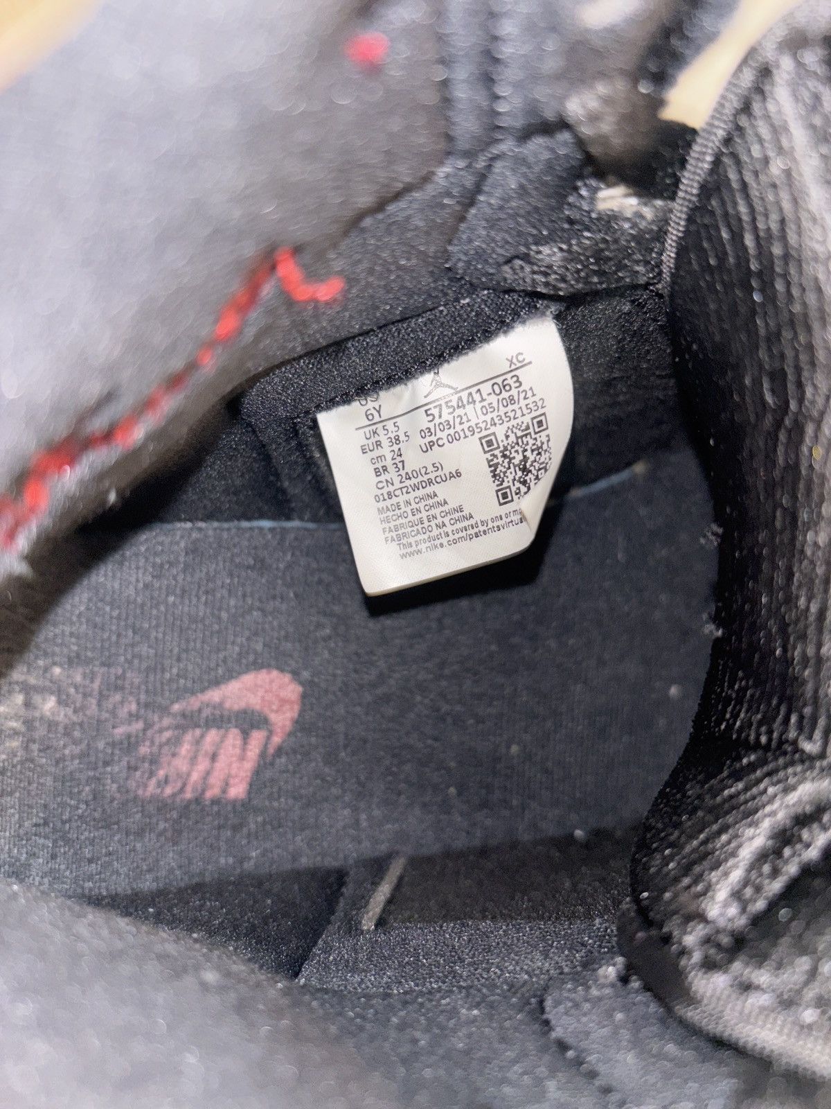 Jordan Brand 2021 Air Jordan 1 Retro High OG'Patent Bred' Size US 6 / EU 39 - 7 Thumbnail