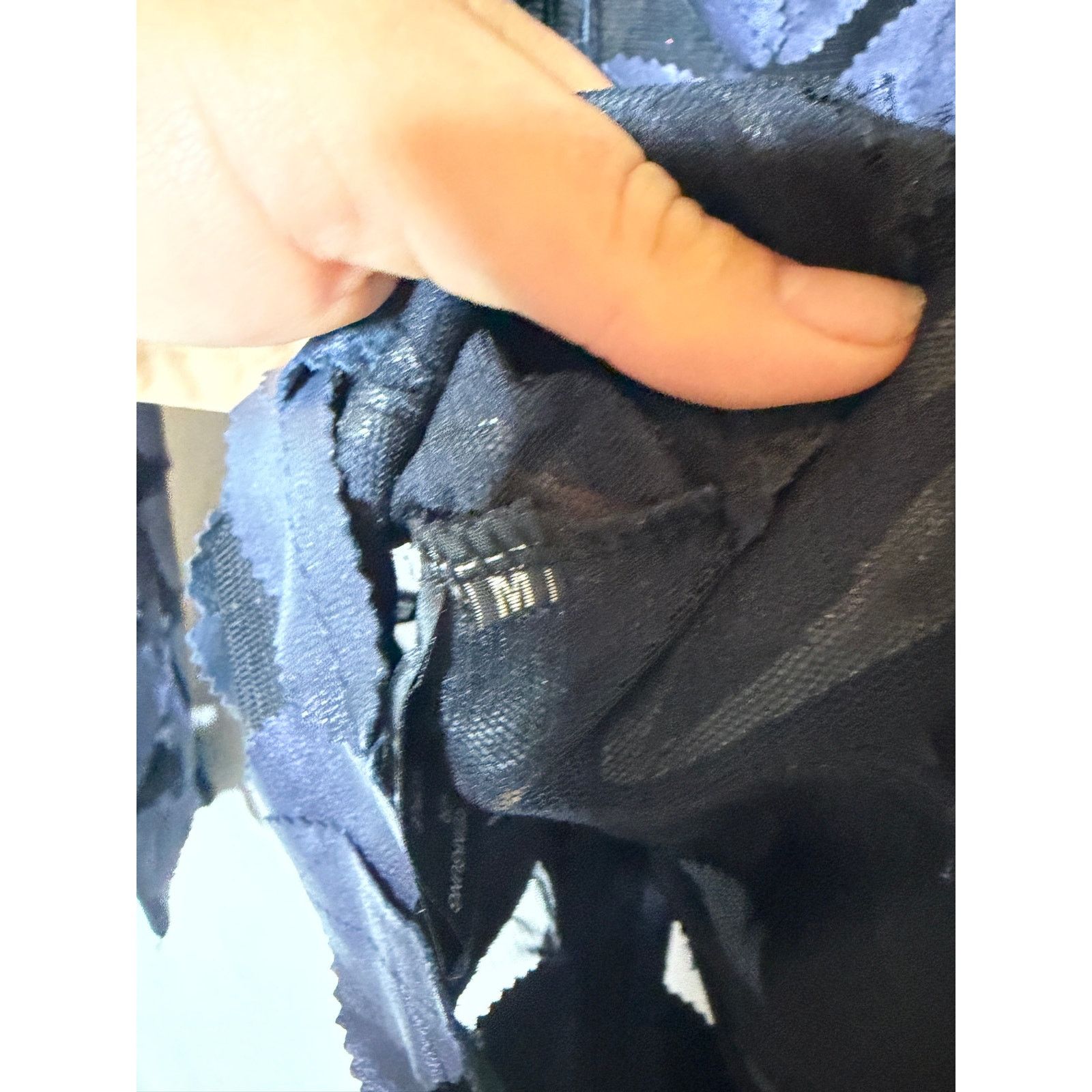 Other By Belgin Francis Navy blue Leather Leaf Jacket sz M Size M / US 6-8 / IT 42-44 - 7 Thumbnail