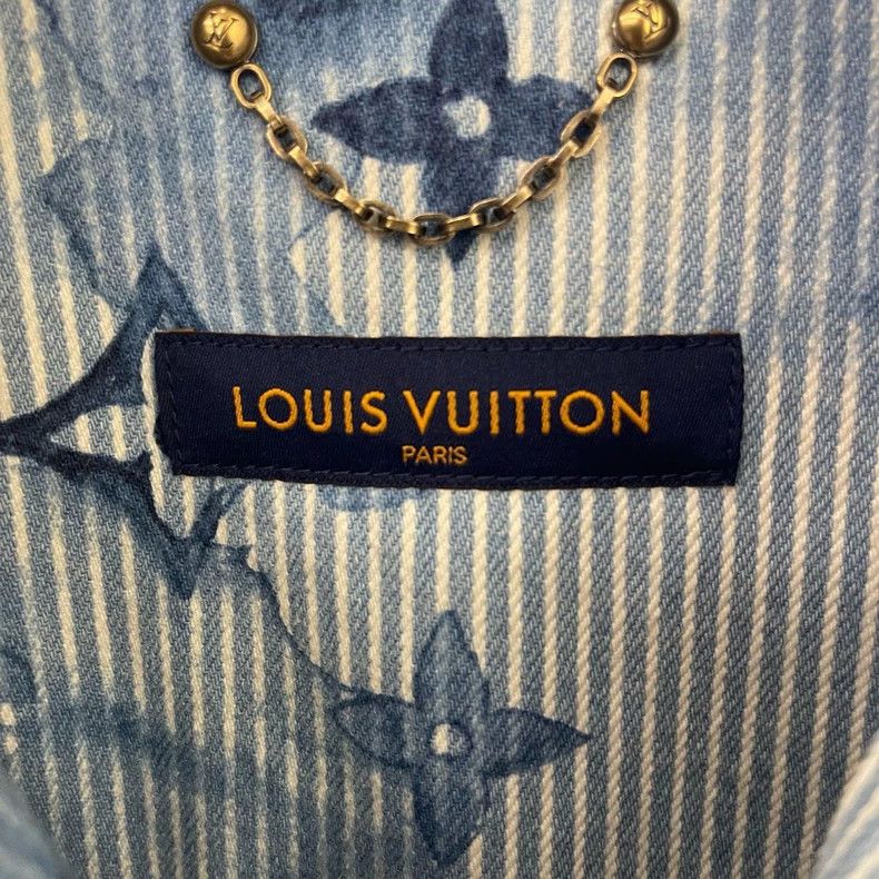 Louis Vuitton Louis Vuitton Ink stripe logo long-sleeved jacket Size US M / EU 48-50 / 2 - 3 Thumbnail