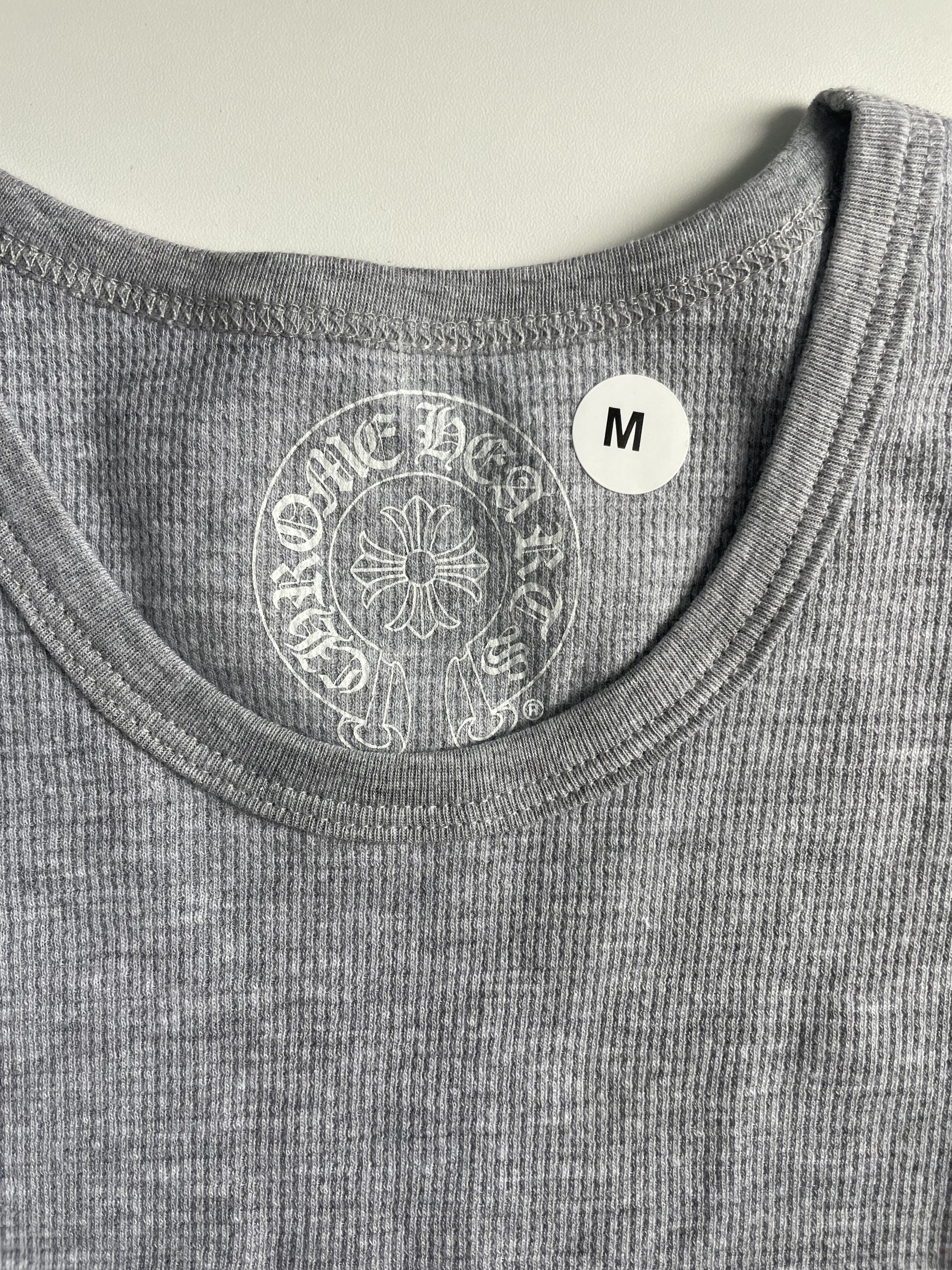 Chrome Hearts Chrome Hearts Scroll Logo Sleeve Waffle Thermal Shirt Size M / US 6-8 / IT 42-44 - 3 Thumbnail