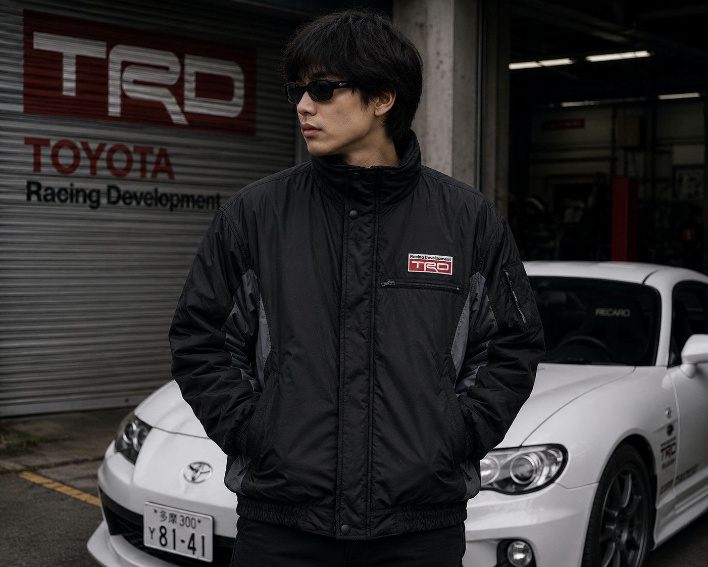 Japanese Brand Vintage Toyota TRD Jacket JDM Modification Enthusiast Size US L / EU 52-54 / 3 - 1 Thumbnail