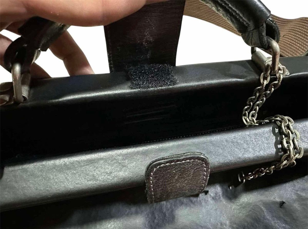Gaultier Homme Objet × Jean Paul Gaultier 🔥Vintage Jean Paul Gautier Doctor Bag Leather Boston Bag JPG Size ONE SIZE - 13 Thumbnail