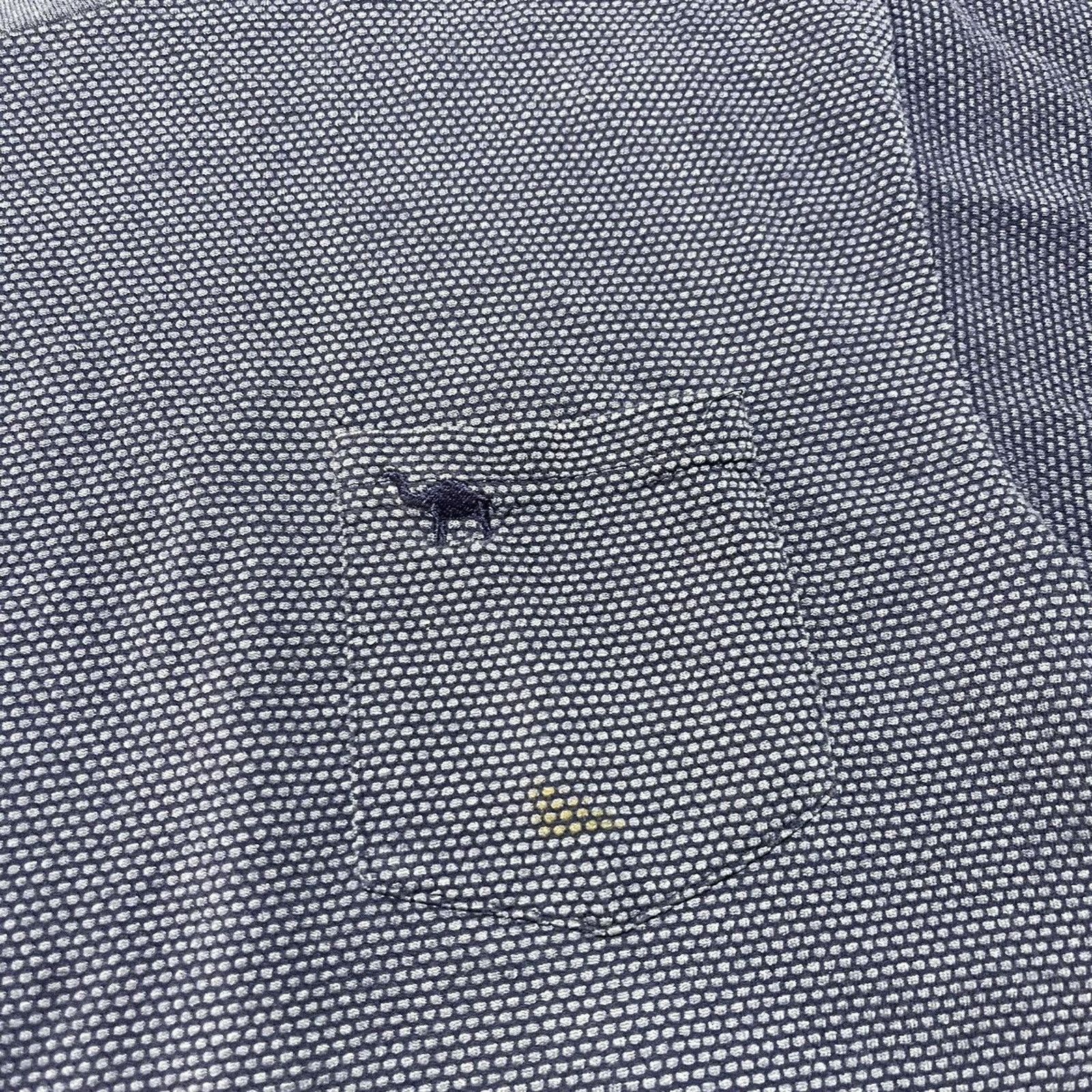 Camel × Vintage Vintage 90s Camel Navy Texture Pocket T-Shirt Size US L / EU 52-54 / 3 - 2 Thumbnail