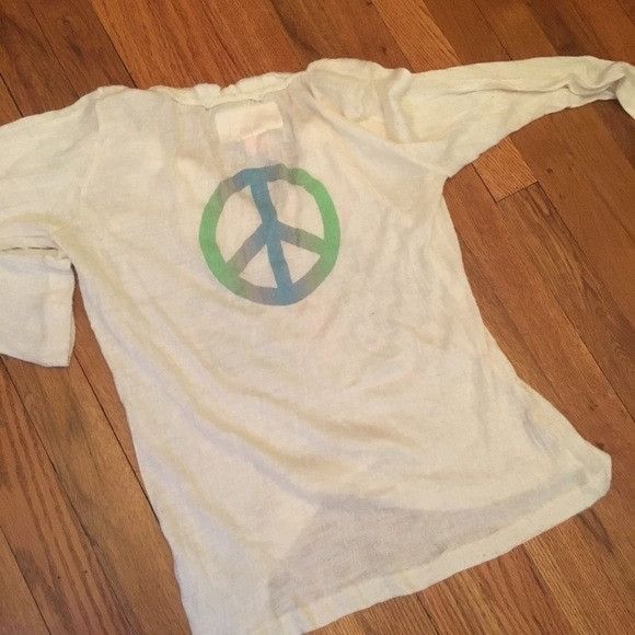 Other Fresh Karma cream graphic Sweater Shirt Top Size L / US 10 / IT 46 - 4 Thumbnail