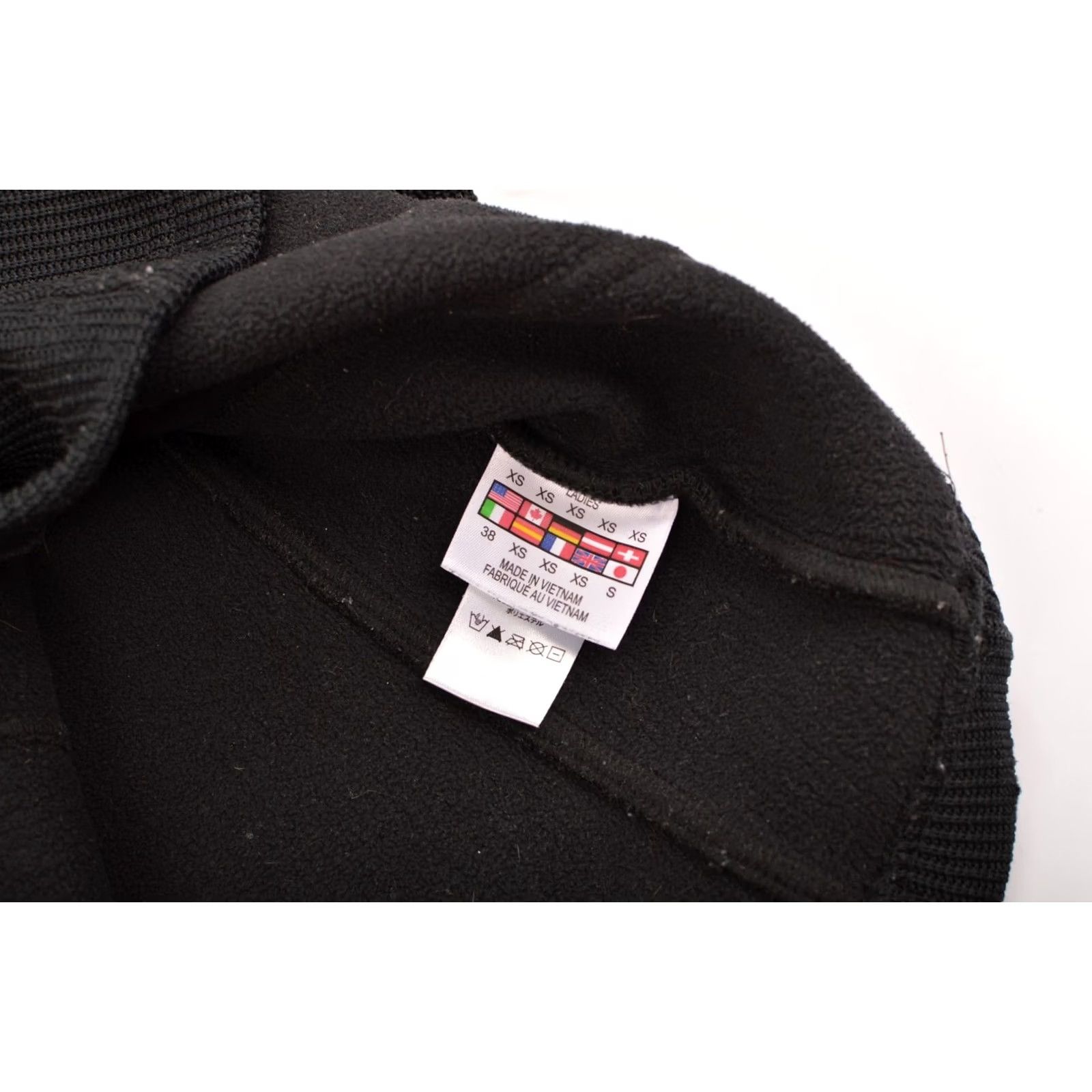 Spyder Womens Spyder Core Black Fleece Sweater Jacket XS Women Long Sleeve Collared Pullover 100% Polyester Size XS Black Size XS / US 0-2 / IT 36-38 - 5 Thumbnail