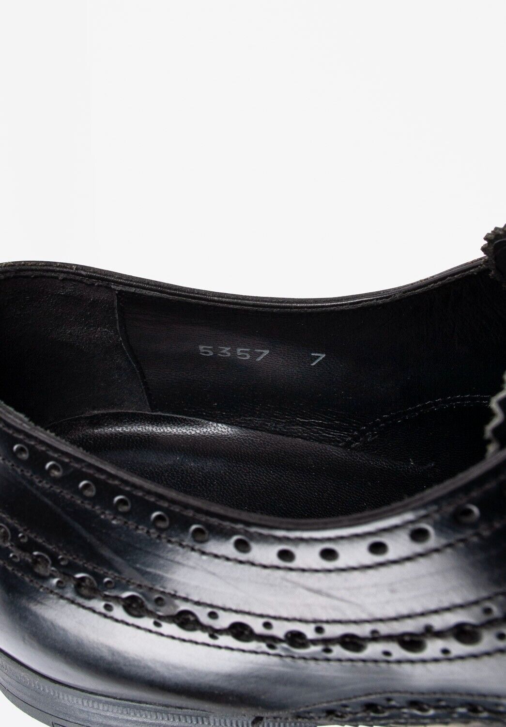 Dolce & Gabbana Original Dolce & Gabbana Men Leather Formal Shoes H5028 Size US 8 / EU 41 - 9 Thumbnail