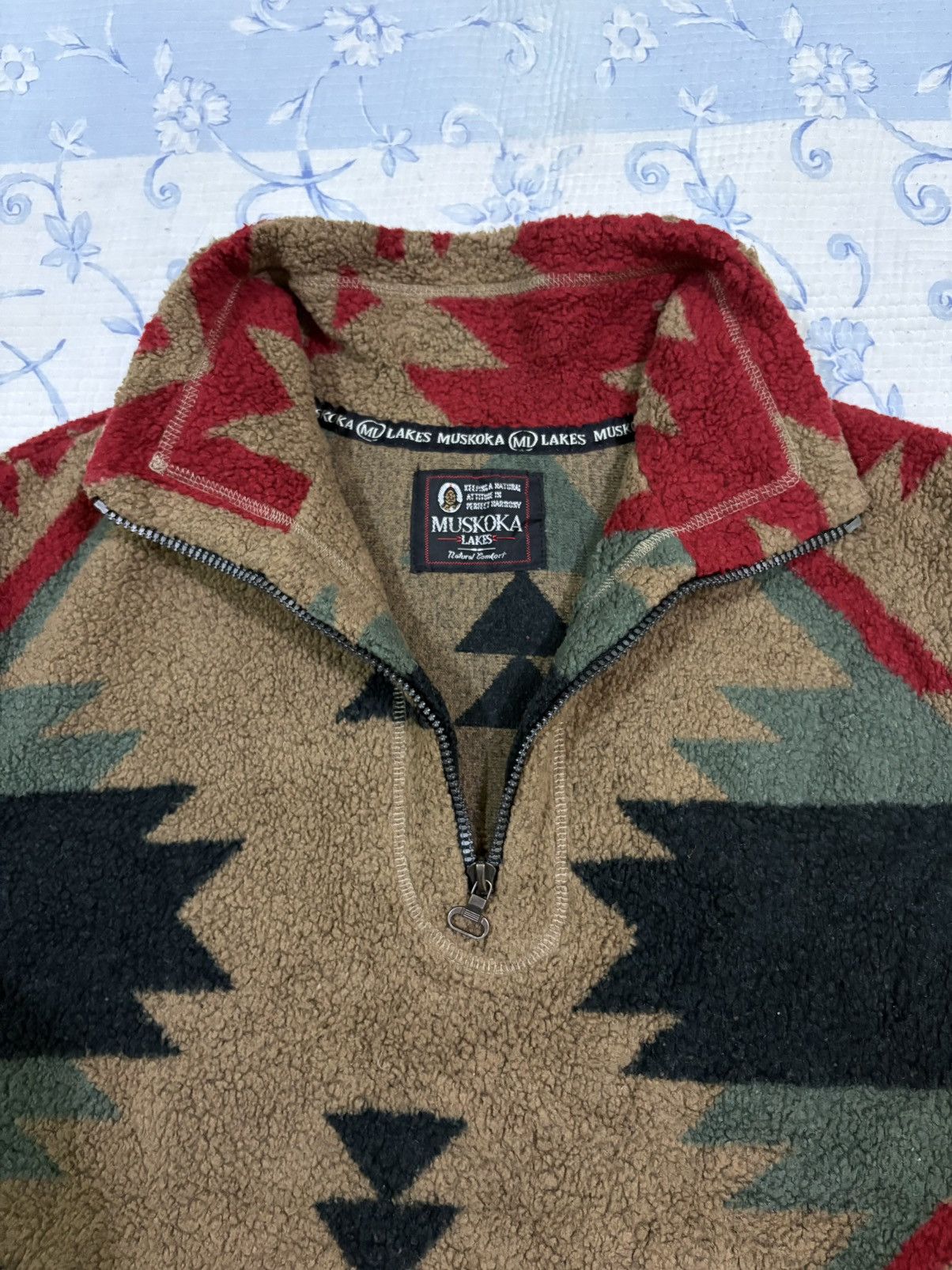 Native Native Muskoka Lakes Sherpa Sweatshirt Half Zipper Size US M / EU 48-50 / 2 - 5 Thumbnail