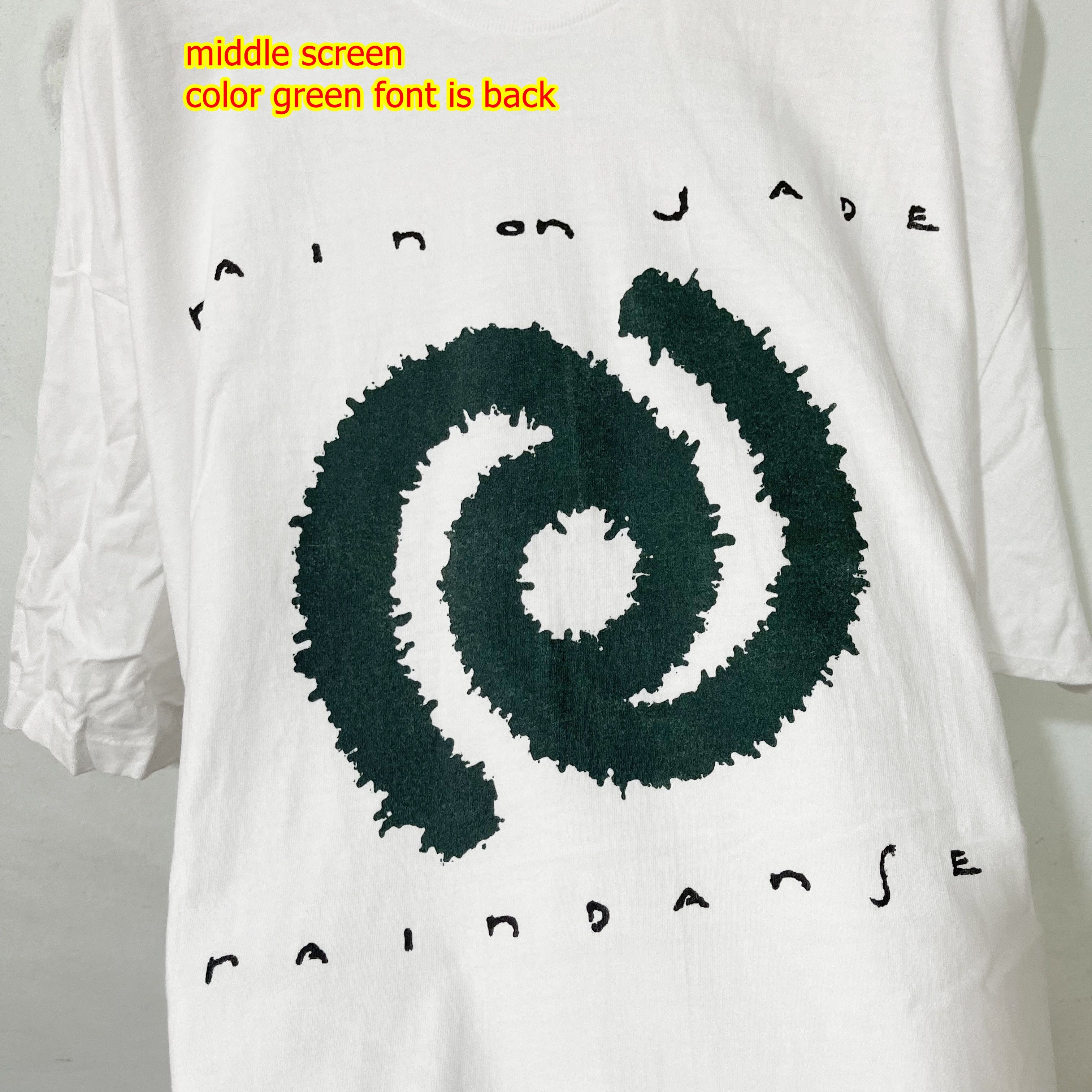 Vintage Vintage 90s Rain On Jade T-Shirt Size US XL / EU 56 / 4 - 2 Thumbnail