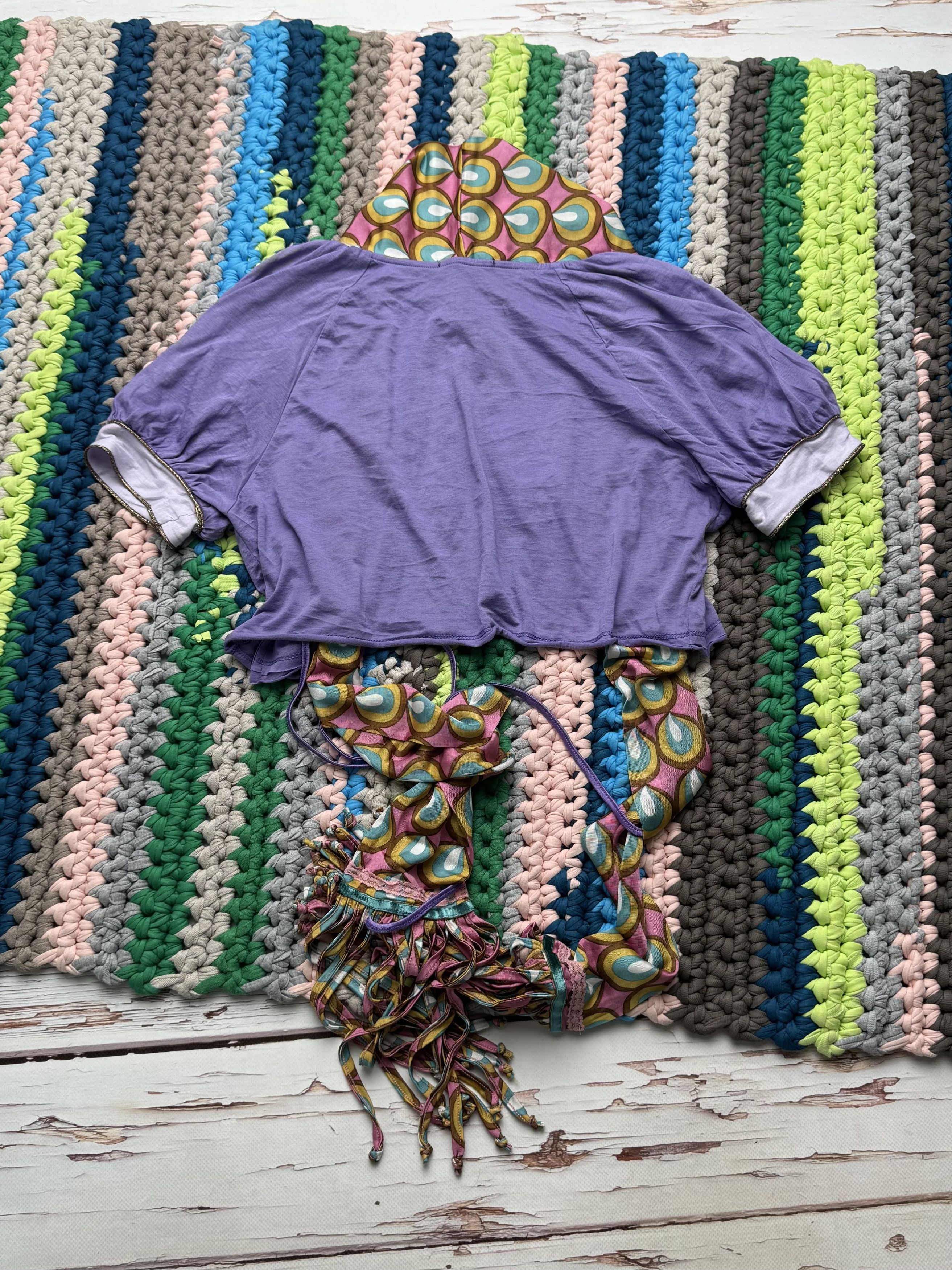 Custo Barcelona Custo Barcelona Vintage Cropped Blouse (D10) Size S / US 4 / IT 40 - 9 Thumbnail