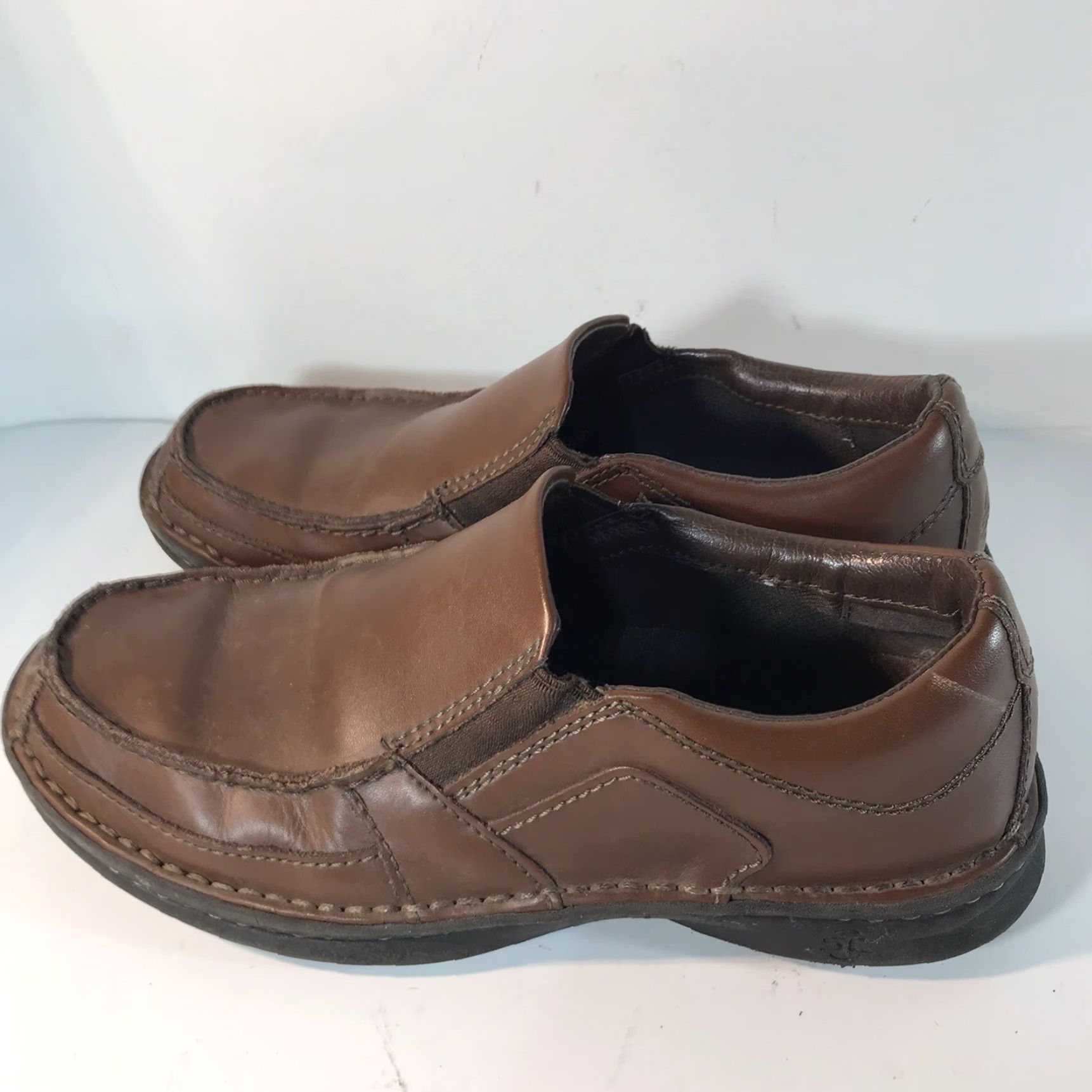 Carrera Streetcars Carrera Brown Leather Slip On Loafers Men's Size 9.5M Casual Comfort Size US 9.5 / EU 42-43 - 2 Thumbnail