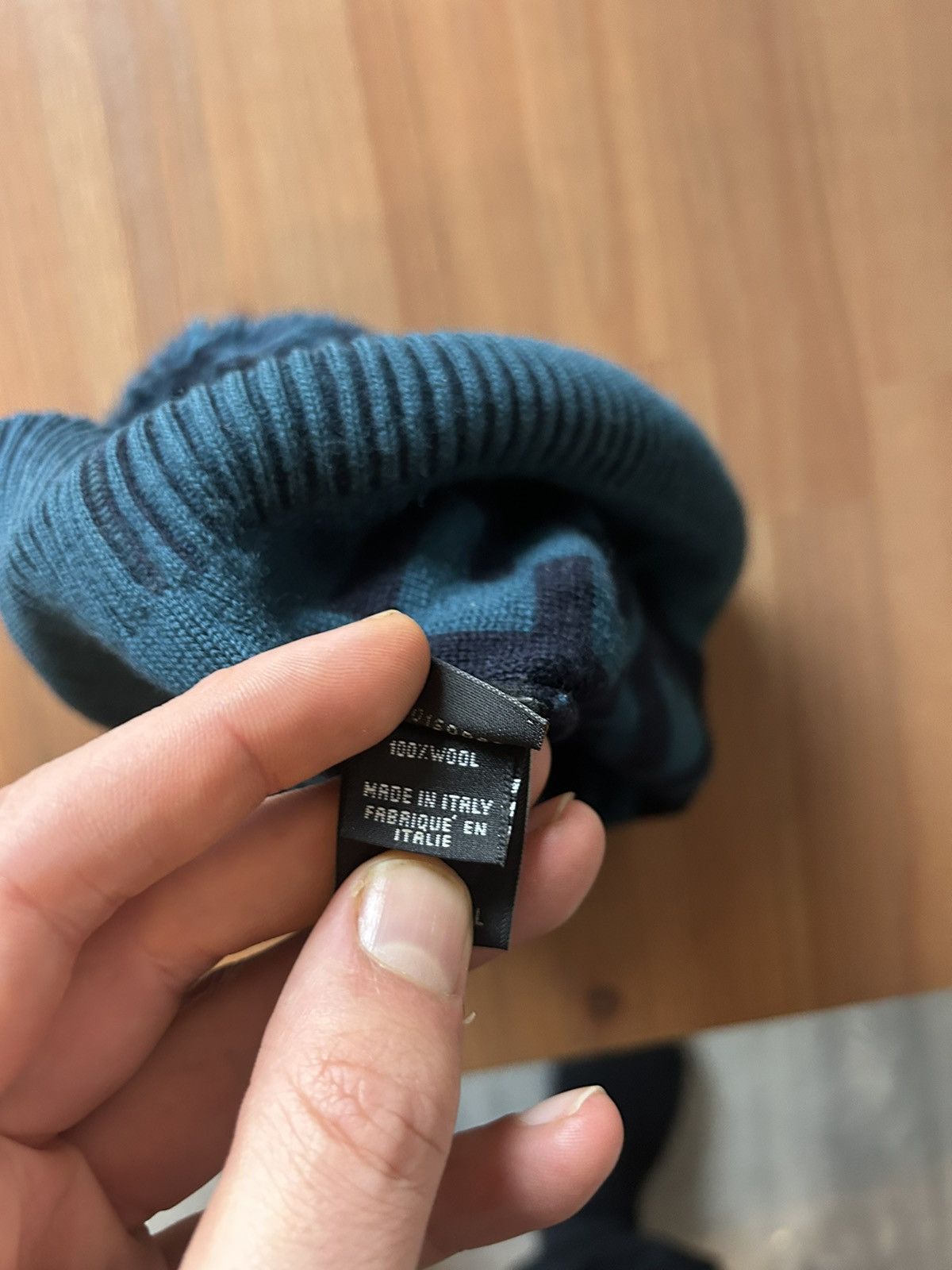 Fendi FF Zucca Monogram Beanie Size ONE SIZE - 6 Thumbnail