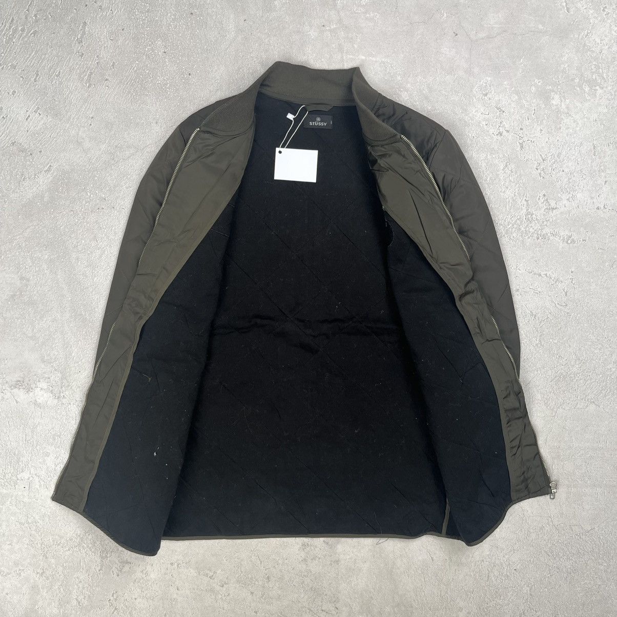 Stussy RARE ⚡️ Vintage stussy 80’s quilted jacket Size US S / EU 44-46 / 1 - 3 Thumbnail