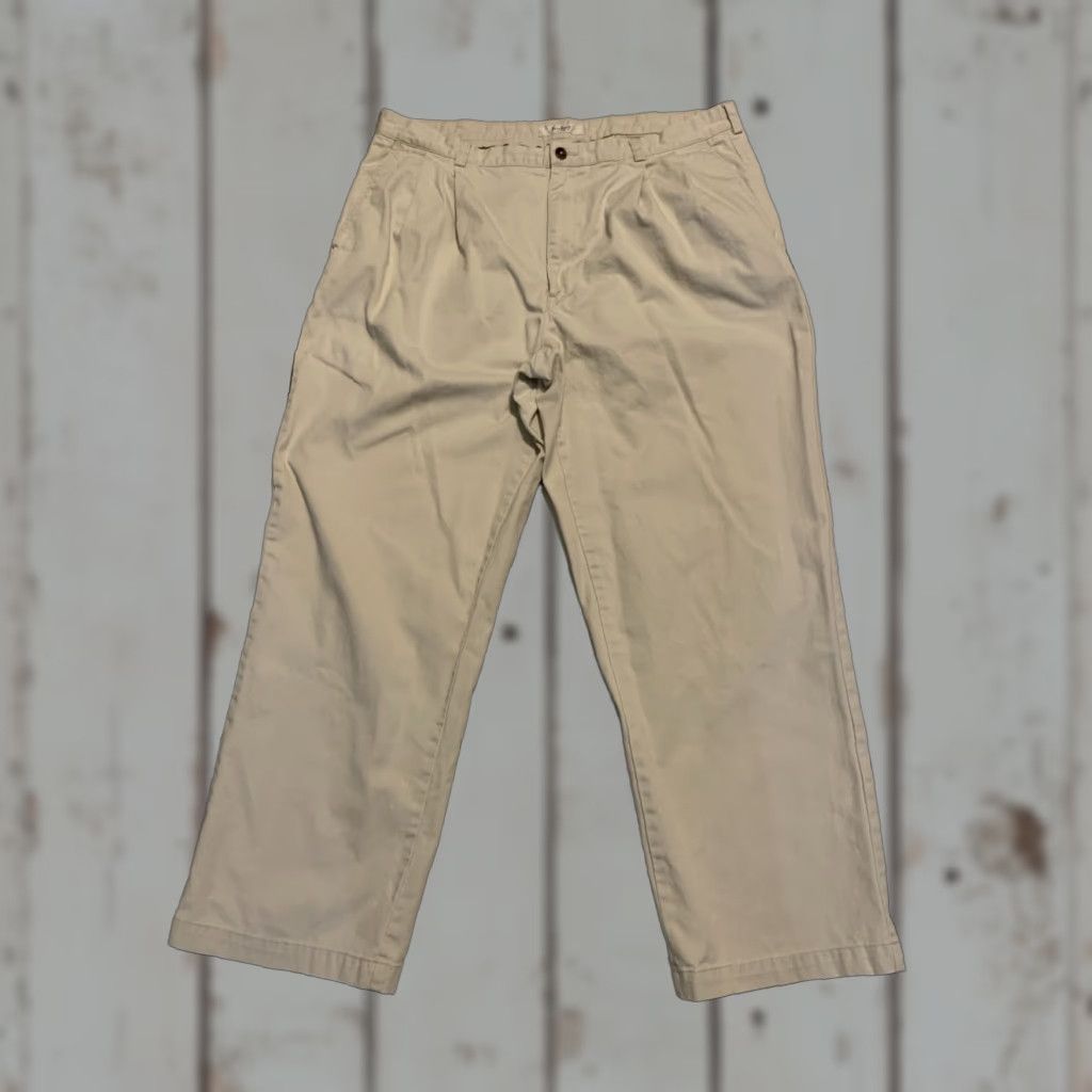 Vintage Turnbury Mens 38x29 Beige Chino Straight Leg Pants Size US 38 / EU 54 - 1 Thumbnail