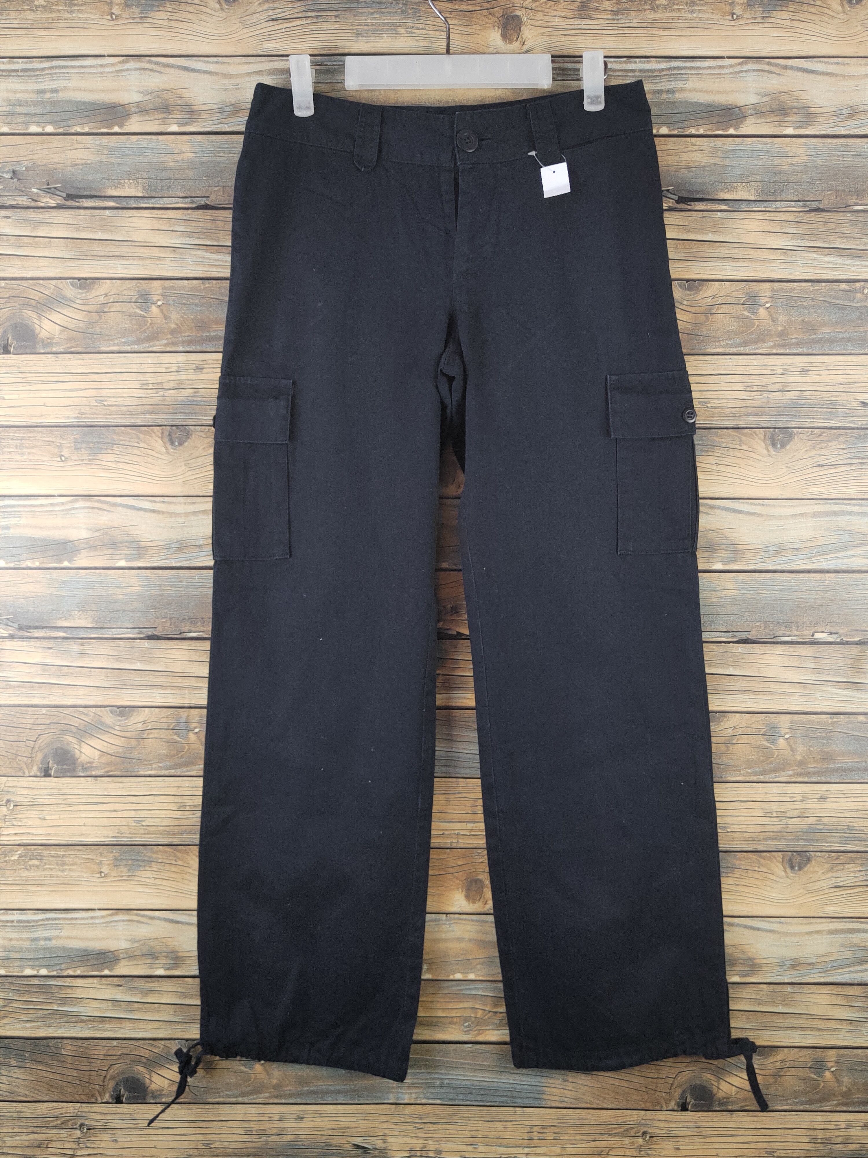Japanese Brand DL i.n.e Navy Multipocket Tactical Cargo Pants #1928 Size US 30 / EU 46 - 1 Thumbnail
