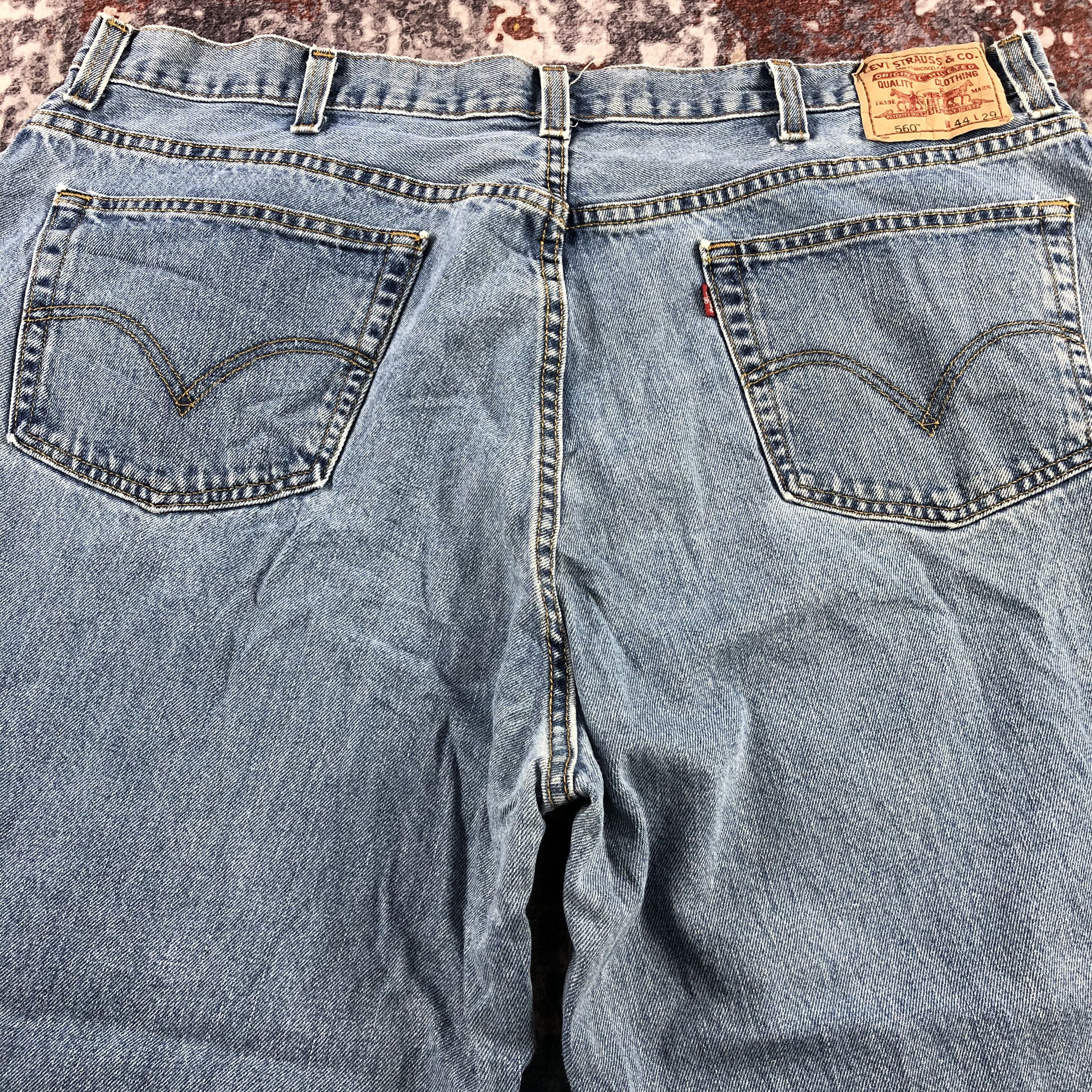 Levi's × Vintage Vintage Blue Wash Levis 560 Jeans-JM2994 Size US 43 - 4 Thumbnail