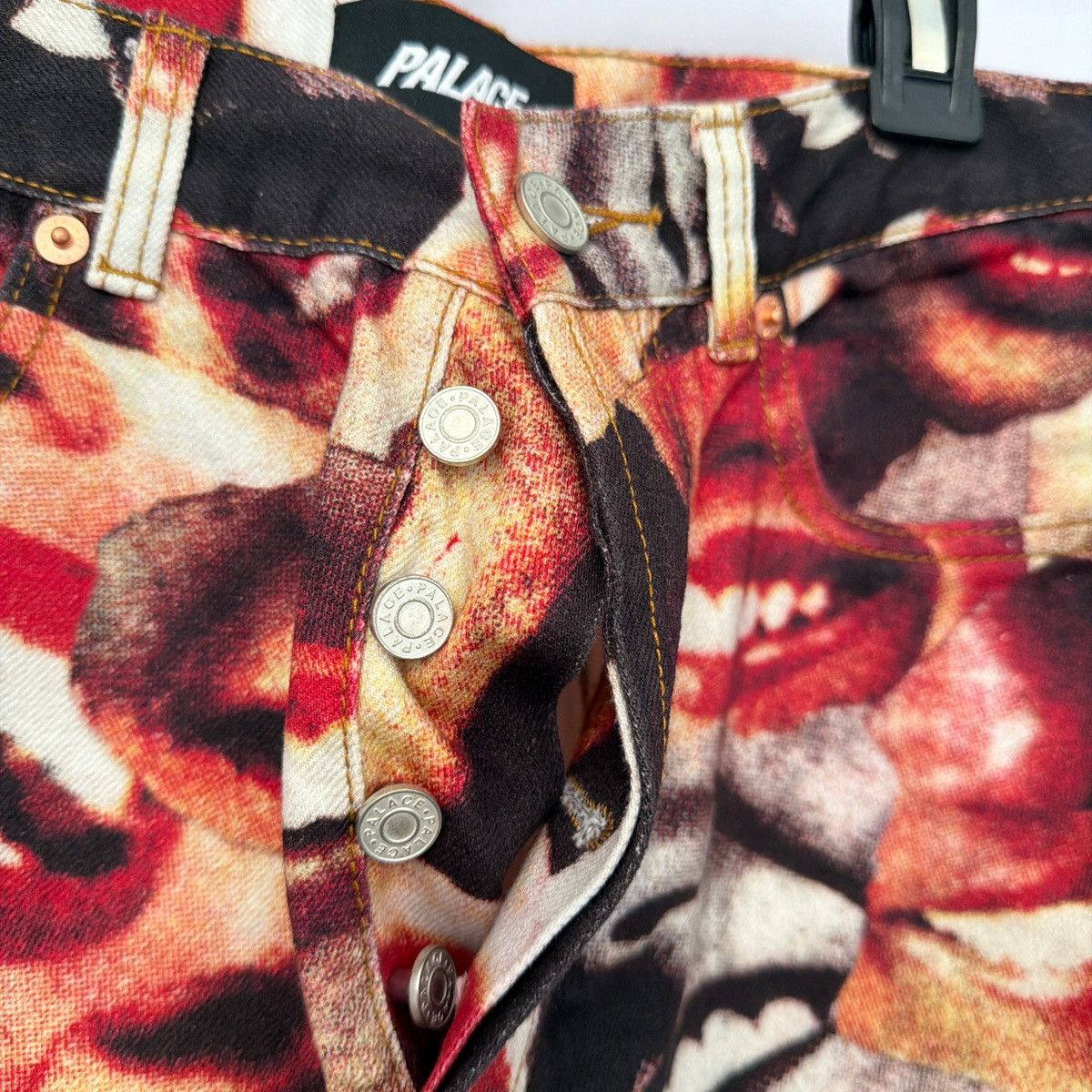 Palace PALACE JOHN AND MOLLY MOUF DENIM PANTS Size US 32 / EU 48 - 2 Thumbnail