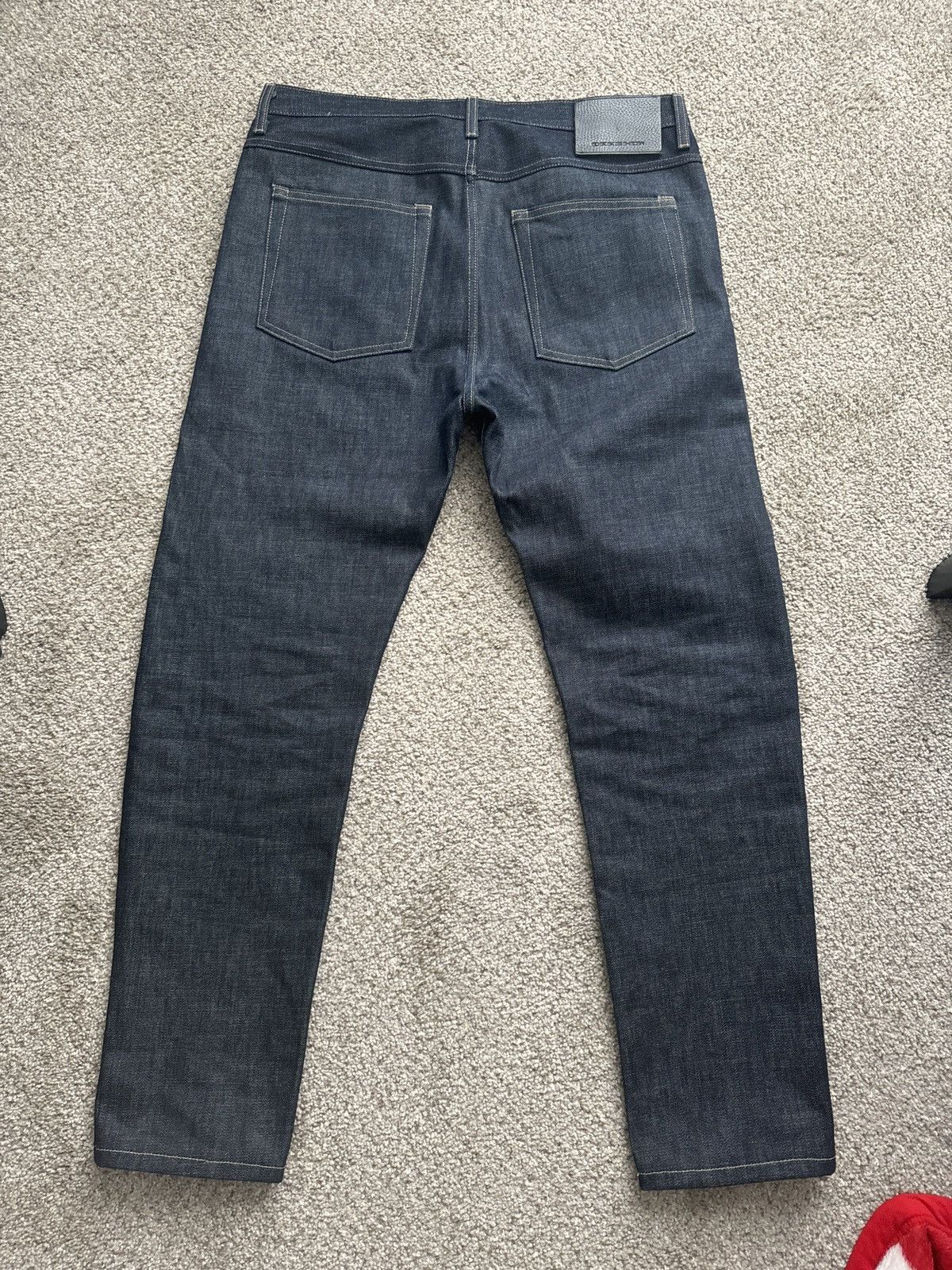 Rick Owens Rick Owens Made in La Torrance cut RAW denim Size US 34 / EU 50 - 2 Thumbnail