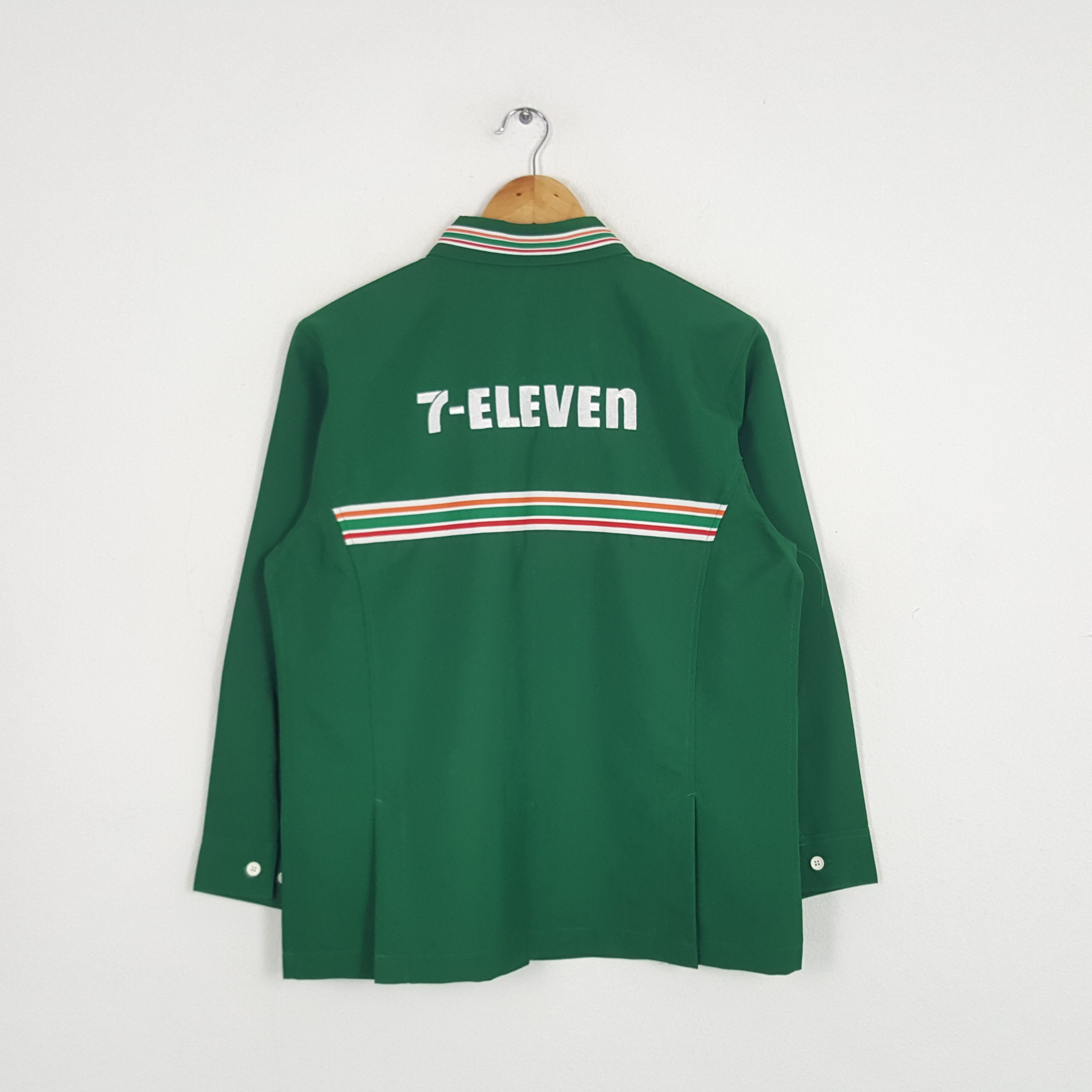 Japanese Brand × Vintage Vintage 7 Eleven Japanese Brand Uniform Jacket Size US S / EU 44-46 / 1 - 1 Thumbnail