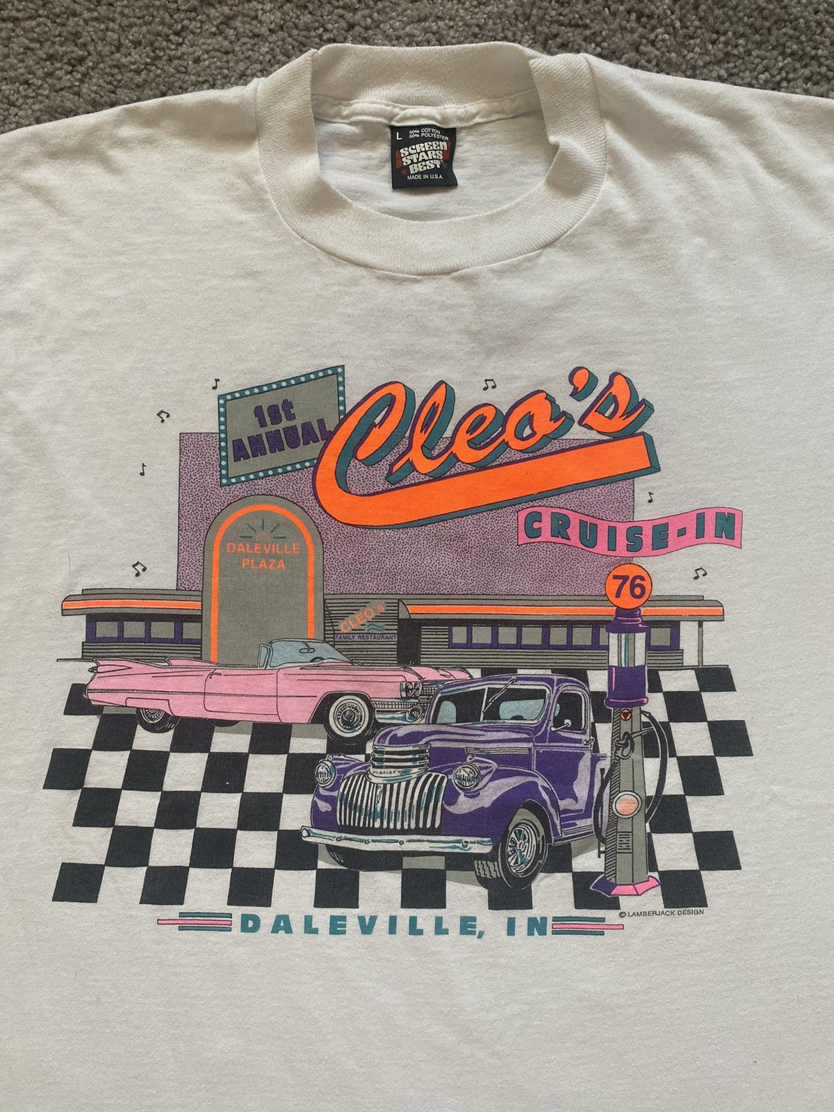 NASCAR × Vintage Vintage Car Tee Size US L / EU 52-54 / 3 - 3 Thumbnail