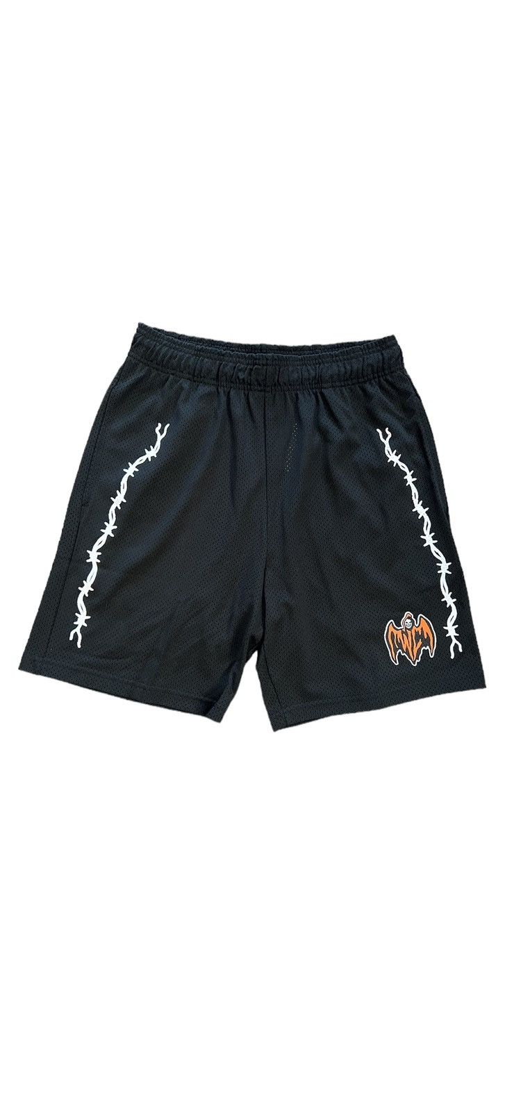 Warren Lotas Warren Lotas Bat Logo Mesh Shorts Size US 30 / EU 46 - 4 Thumbnail