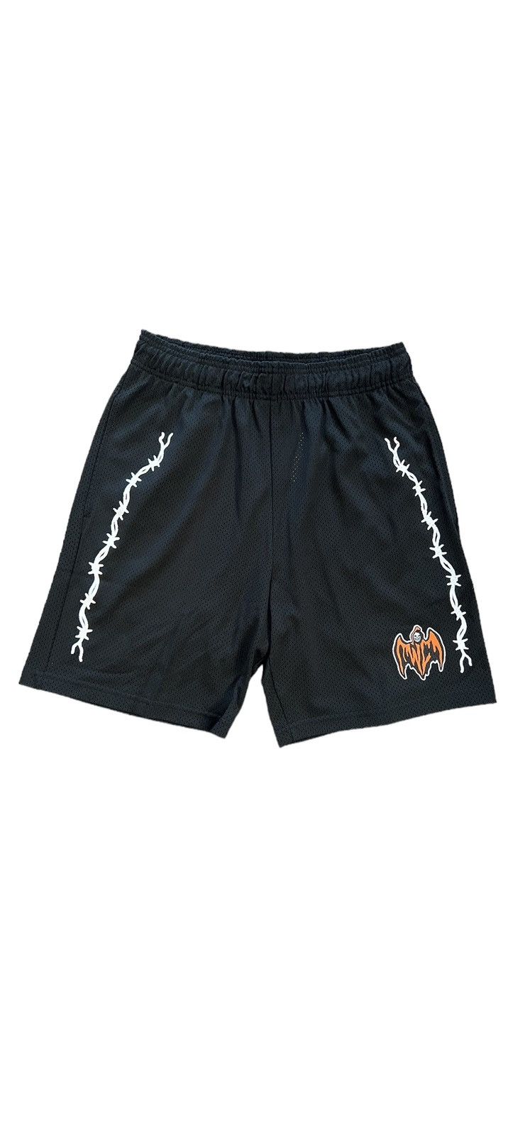 Warren Lotas Warren Lotas Bat Logo Mesh Shorts | Grailed