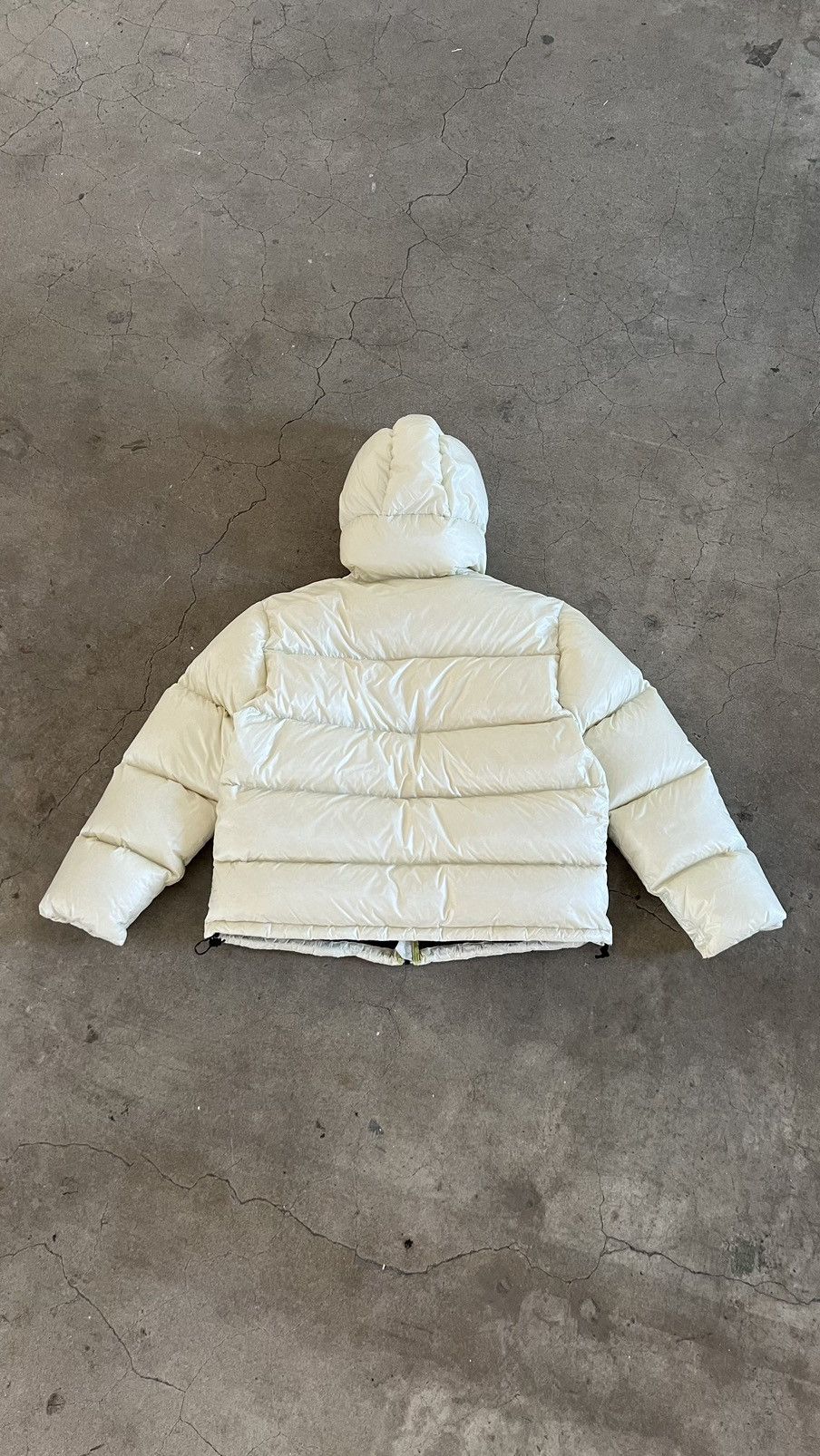 Streetwear × Stussy Stussy Micro Ripstop Down Parka 'Bone