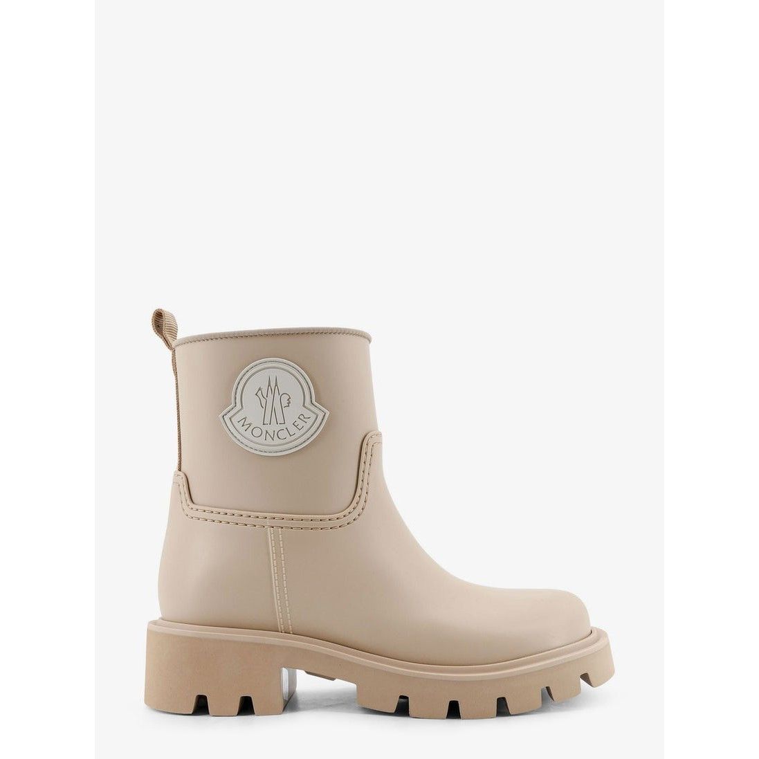 Moncler MONCLER Kickstream Beige Rubber Rainboots New & Authentic (W Size US 7 / IT 37 - 1 Thumbnail