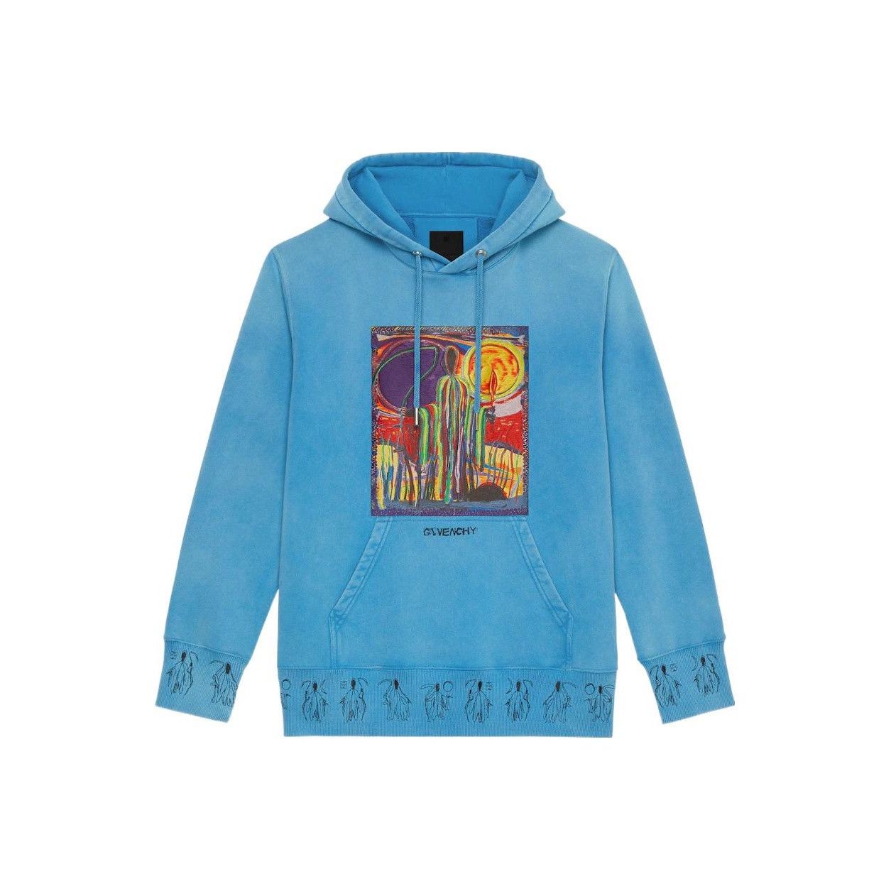 Givenchy Givenchy x Josh Smith Art Print Hoodie XS Size US XS / EU 42 / 0 - 1 Thumbnail