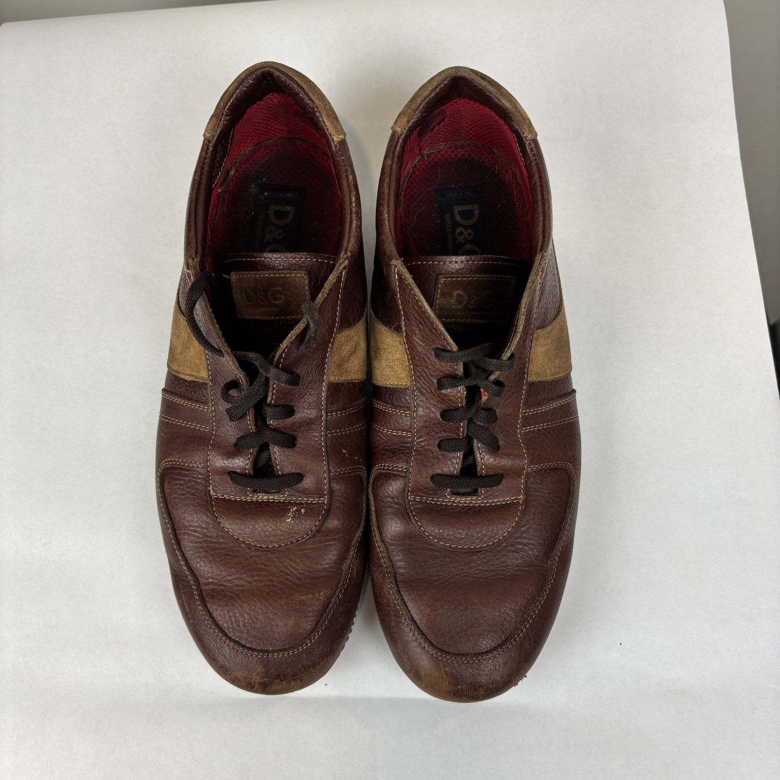 Dolce & Gabbana Rare D&G Dolce & Gabbana "Swoosh" Archival Sneakers Shoes 12 Size US 12 / EU 45 - 6 Thumbnail