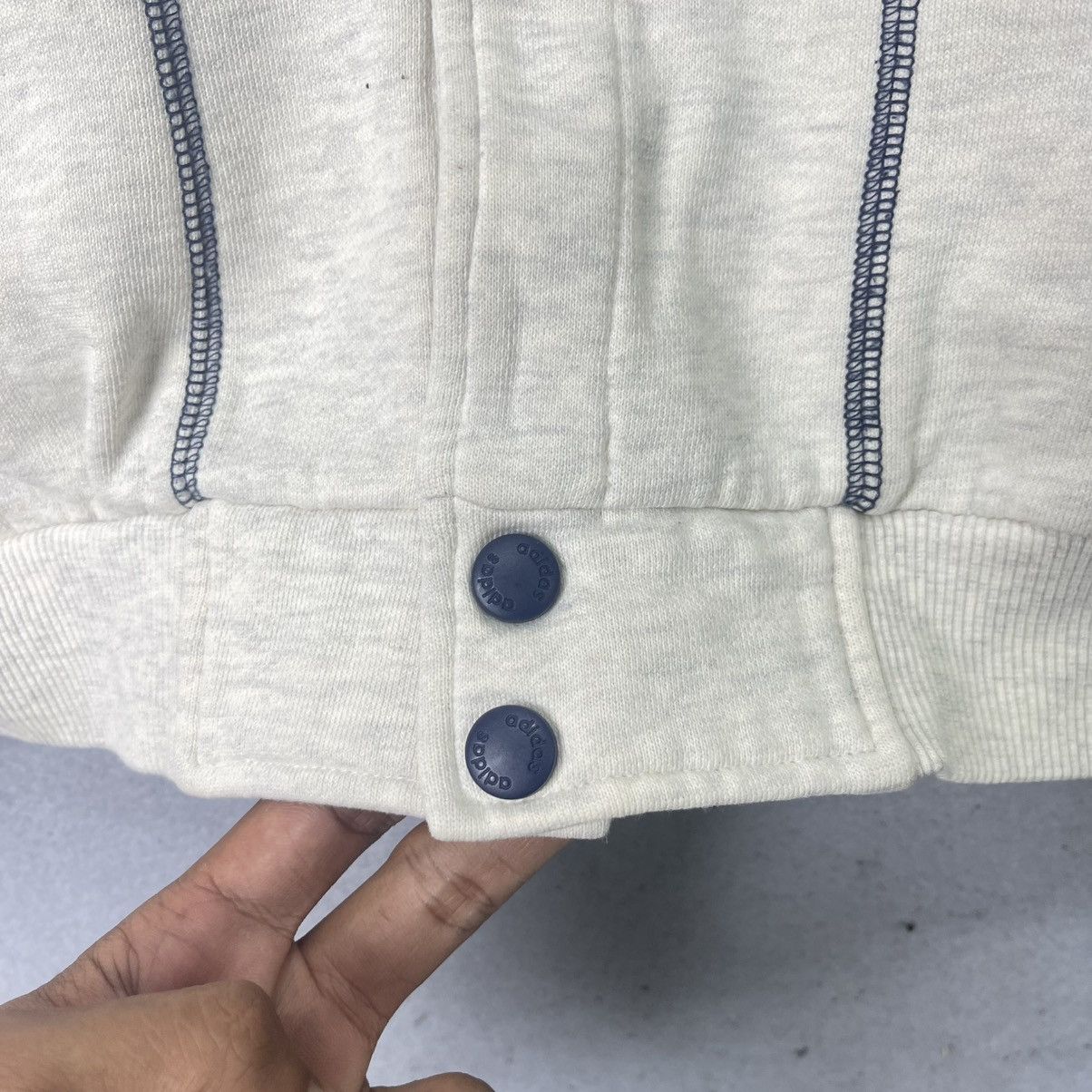 Adidas Vintage Adidas Touch All The Bases Snap Jacket Size US L / EU 52-54 / 3 - 7 Thumbnail