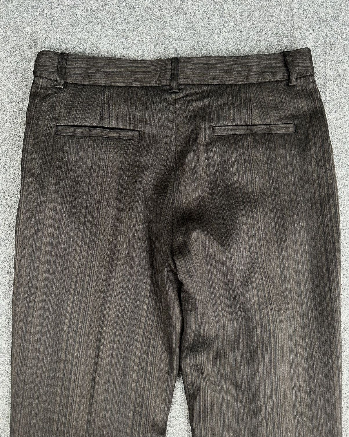 Hermes × Maison Margiela Hermes - Maison Margiela Archive - Cuffed Wool Pants Size 27" / US 4 / IT 40 - 9 Thumbnail