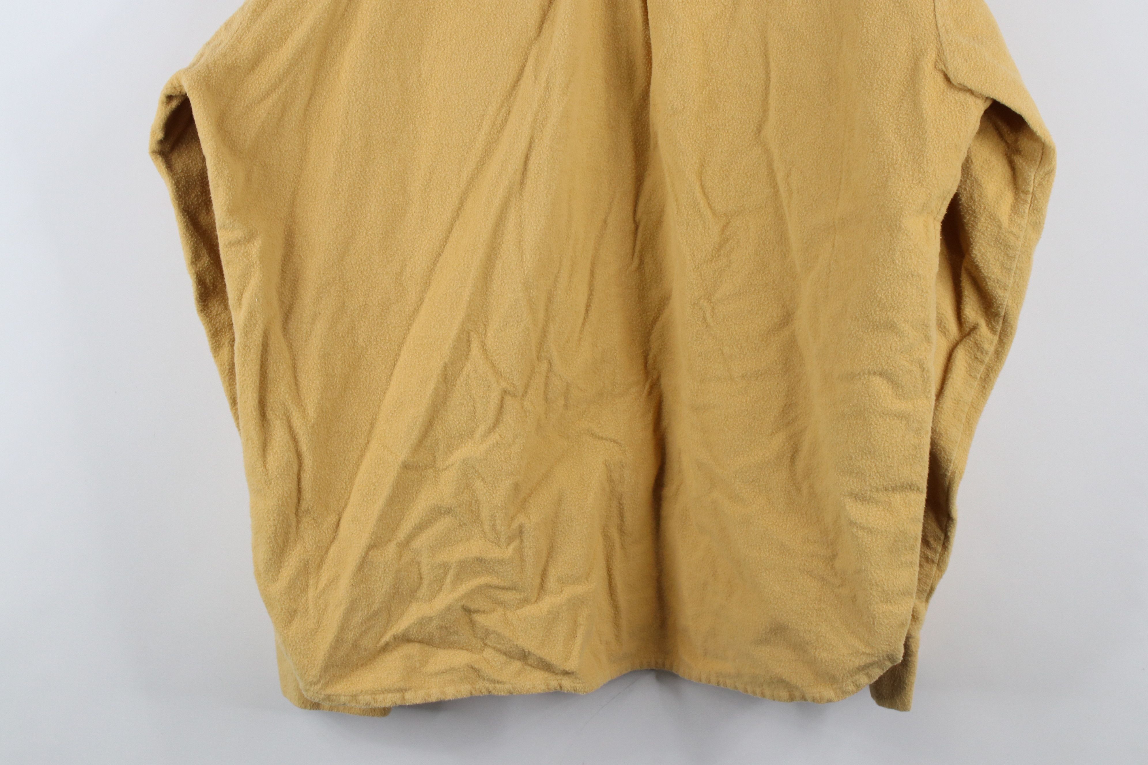 Vintage Vintage 70s 80s Cloth Moleskin Hunting Shooting Button Shirt Size US L / EU 52-54 / 3 - 13 Thumbnail