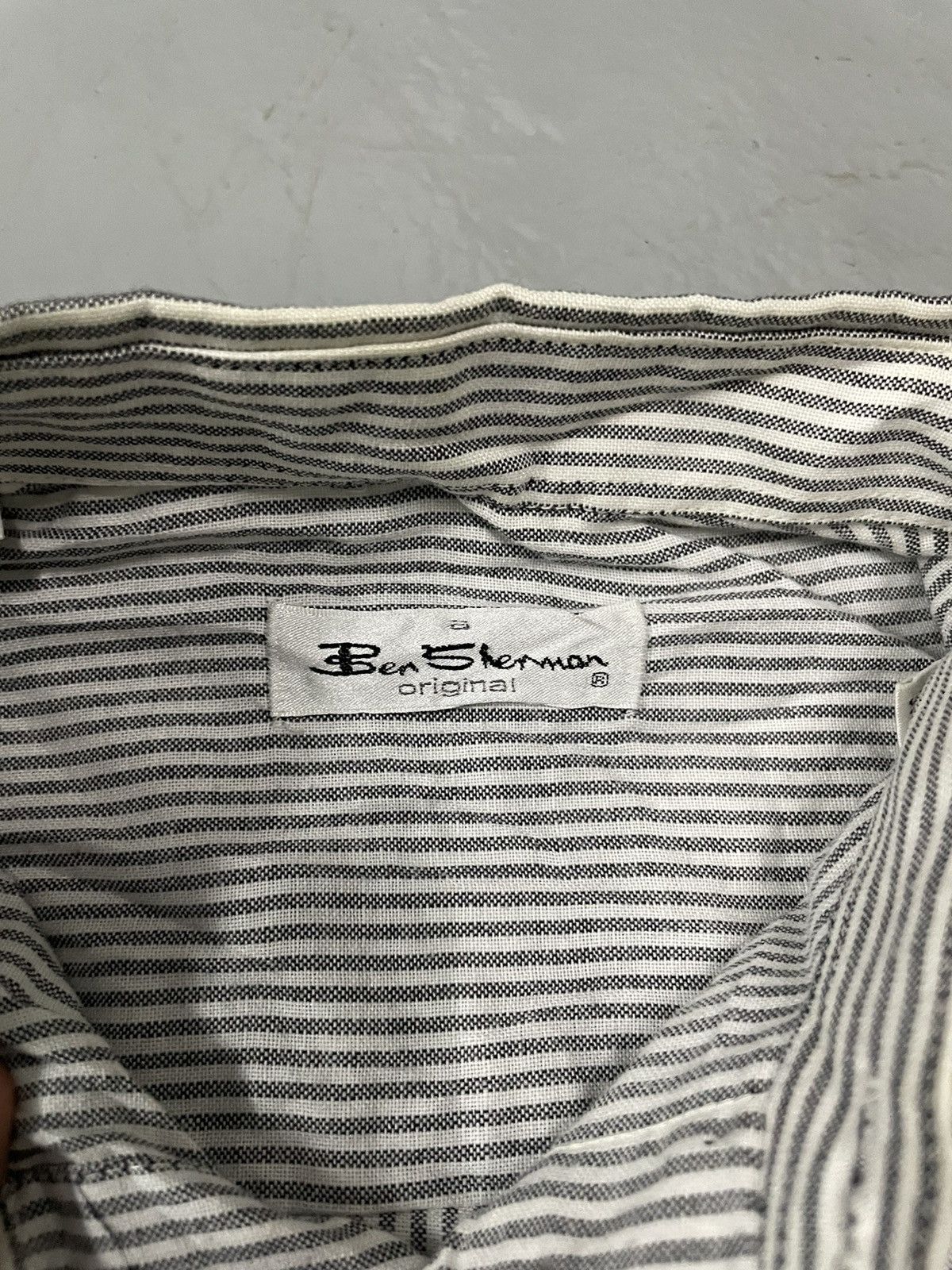 Ben Sherman Ben Sherman Striped Button-Down Shirt Size US L / EU 52-54 / 3 - 5 Thumbnail