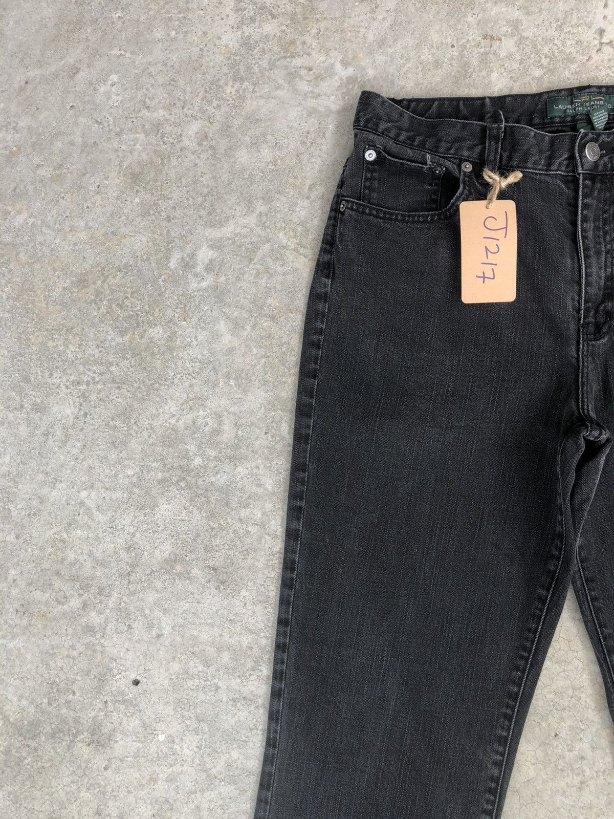 If Six Was Nine LRL Lauren Flared Jeans Distressed Jeans Size US 33 - 4 Thumbnail