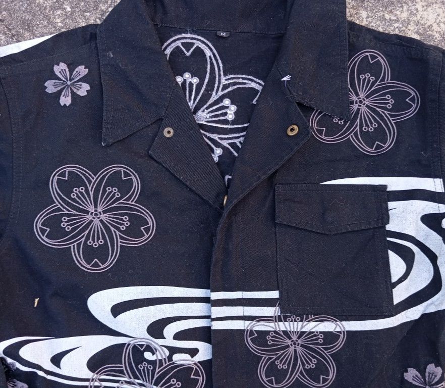 Japanese Brand Sukajan Workwear 💮 Coverall Embroidery 🪡🧵 Size US 32 / EU 48 - 2 Thumbnail