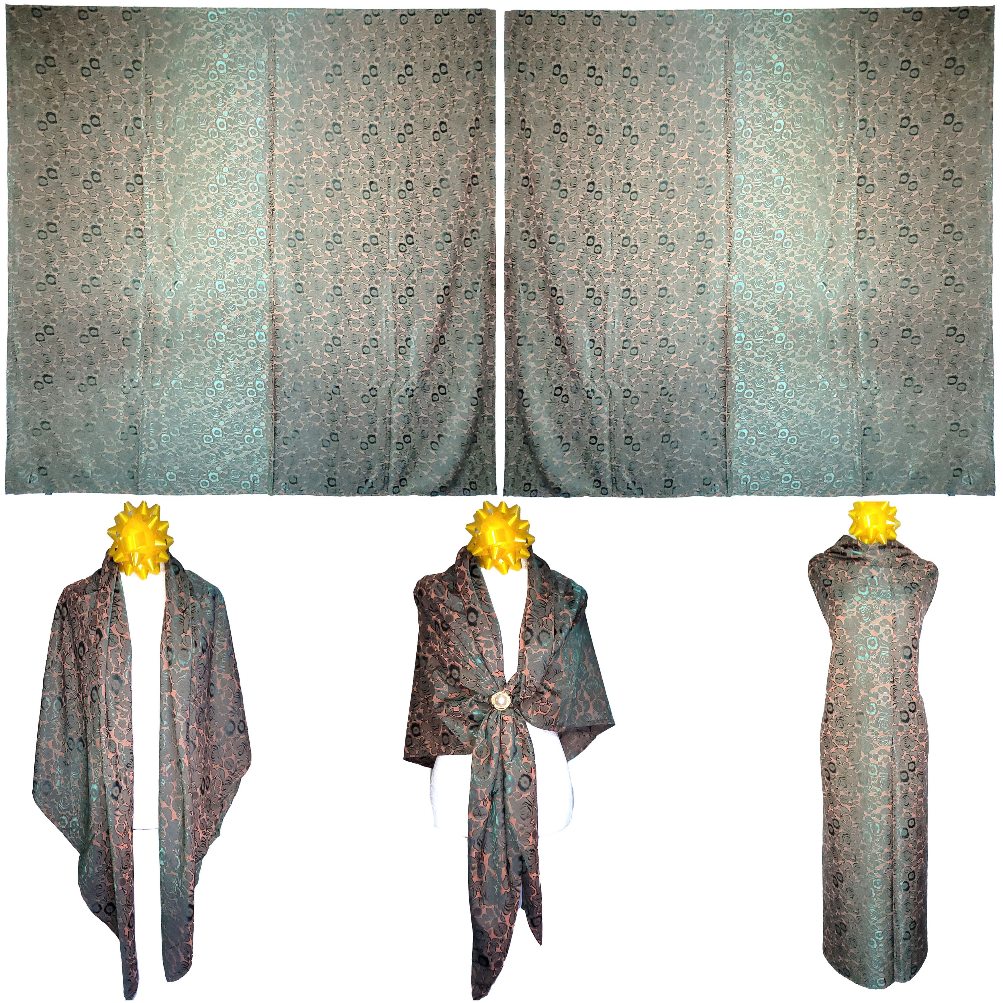 Other NWT Double-Sided Silk Scarf 52"x52" Large Square Wrap 3019 Size ONE SIZE - 1 Thumbnail