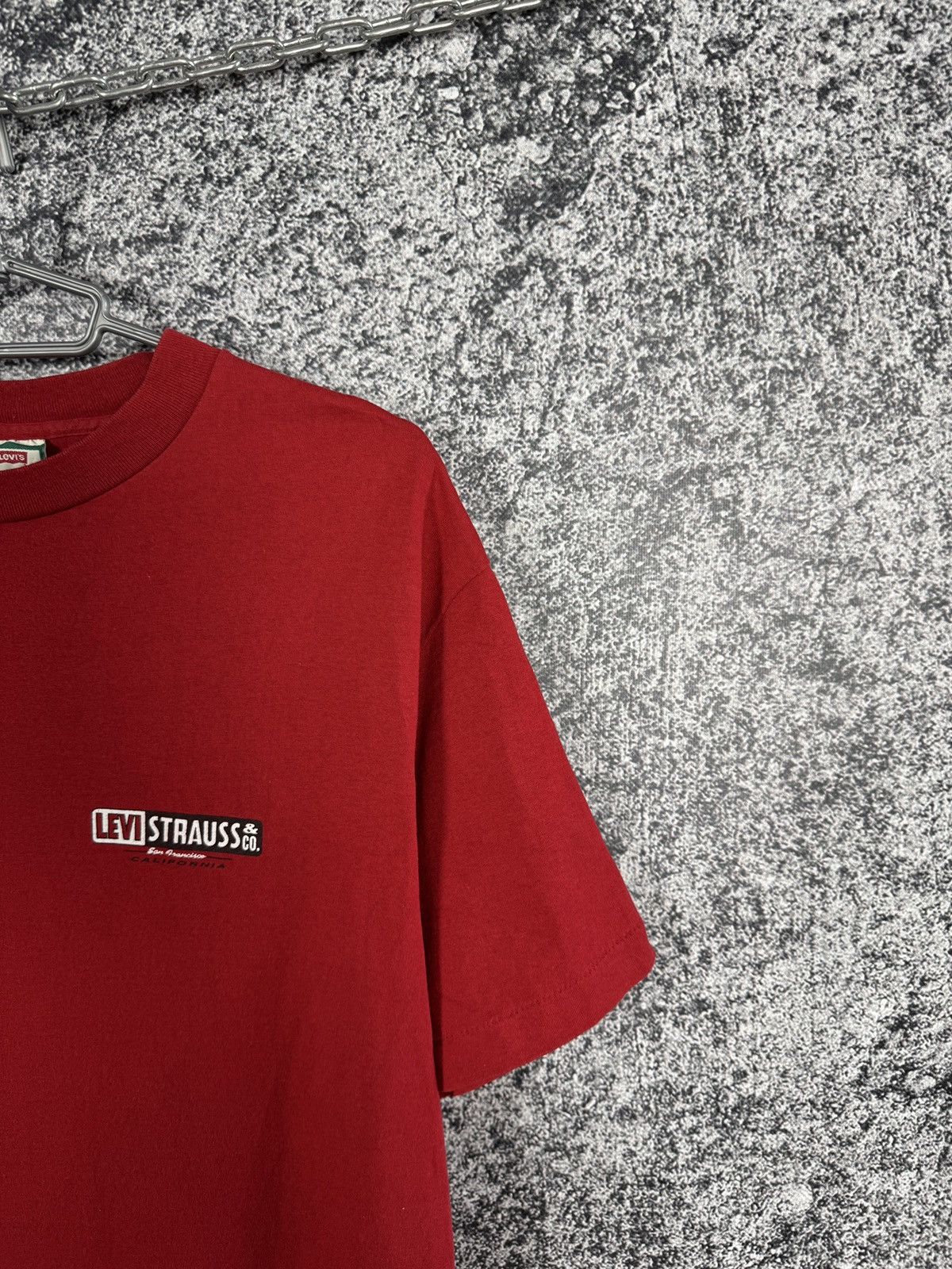 Levi's Rare Levis Vintage T-Shirt 1993 LeviStrauss 90s USA Size XL Size US XL / EU 56 / 4 - 3 Thumbnail