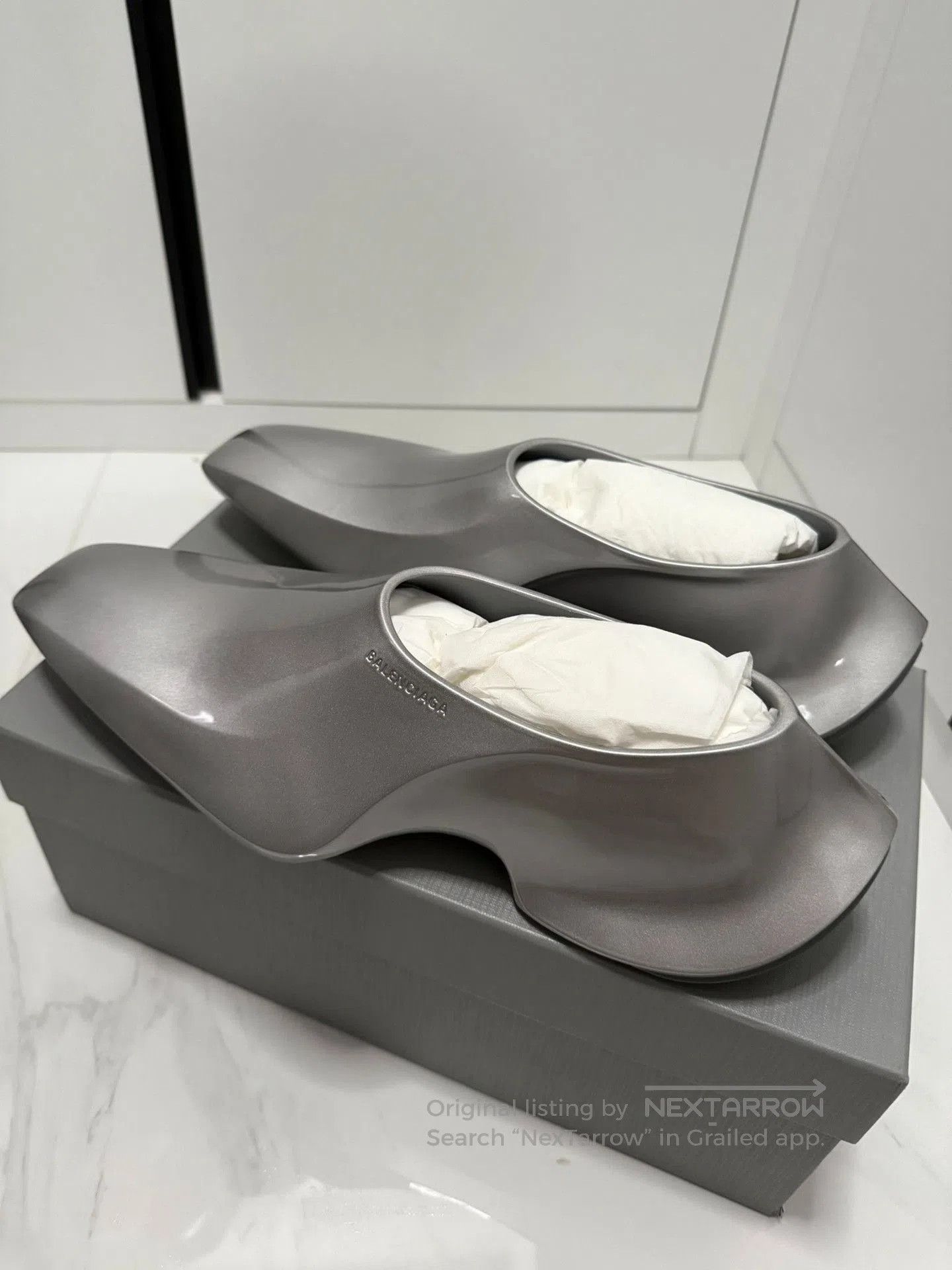 Balenciaga Balenciaga Space Slip. Size US 10 / EU 43 - 1 Thumbnail