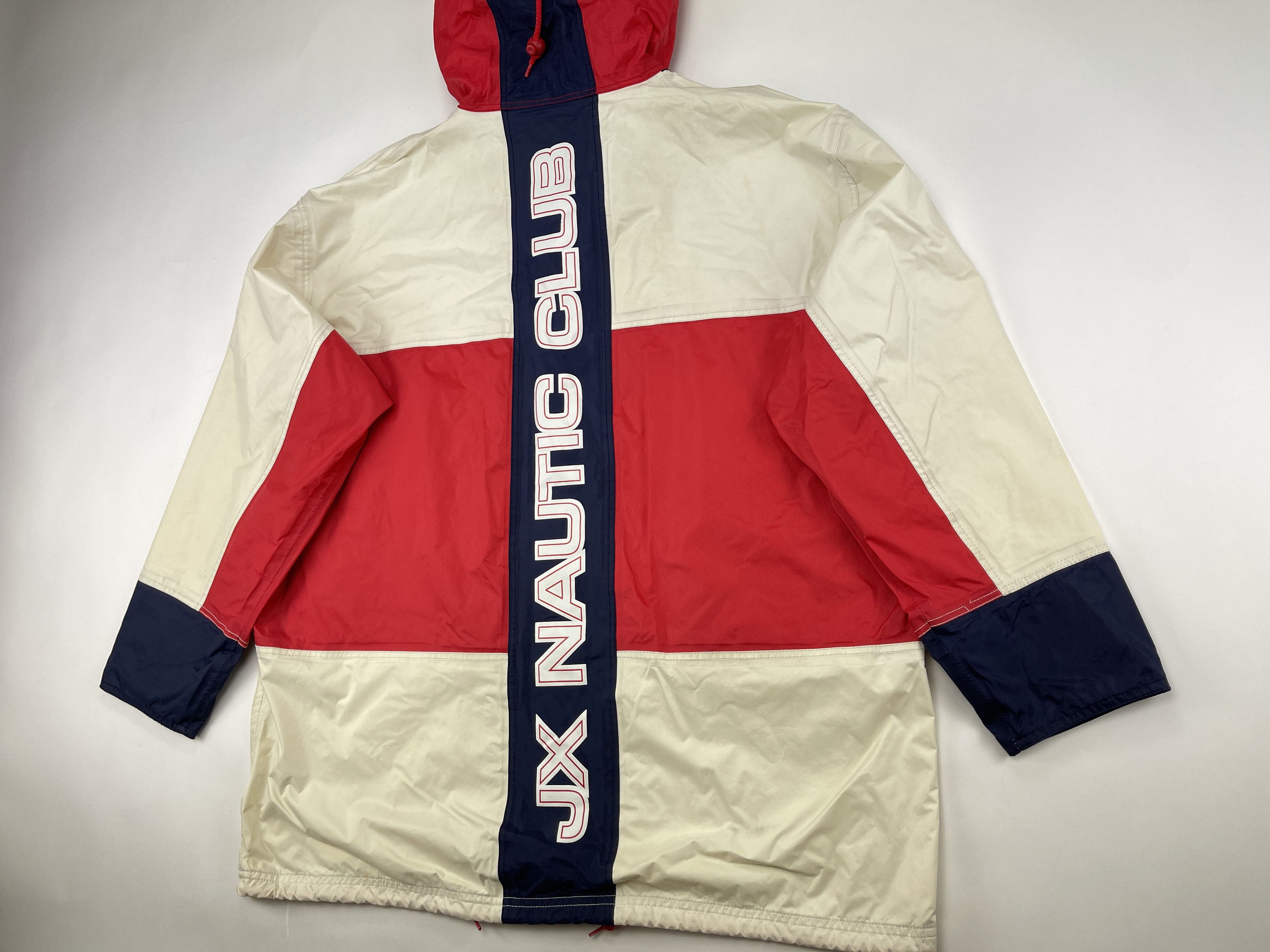 Vintage Jeantex Nautic Club jacket, vintage sailing windbreaker, XL Size US XL / EU 56 / 4 - 4 Thumbnail
