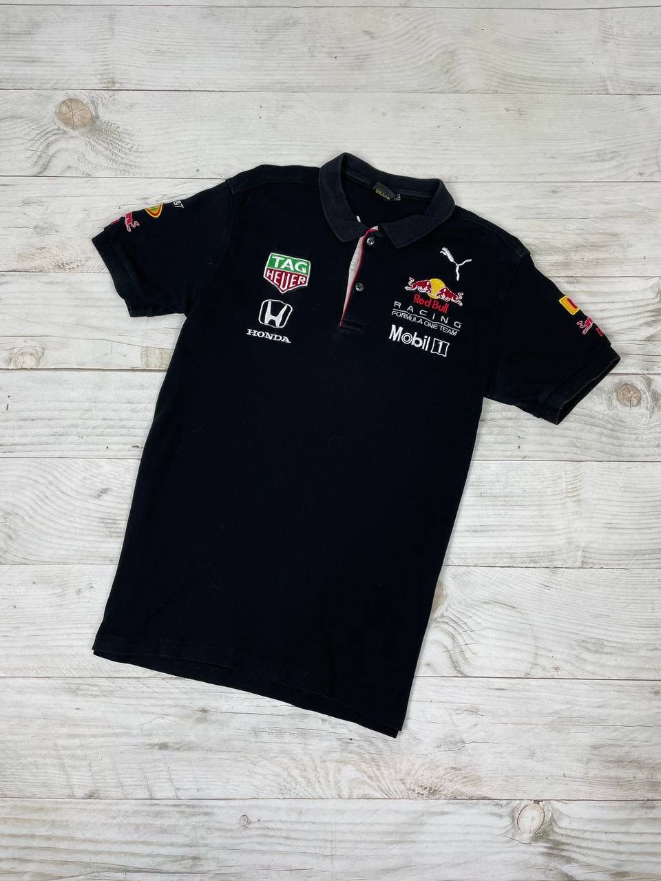 Red Bull Red Bull Polo Shirt Honda F1 Size US L / EU 52-54 / 3 - 2 Thumbnail