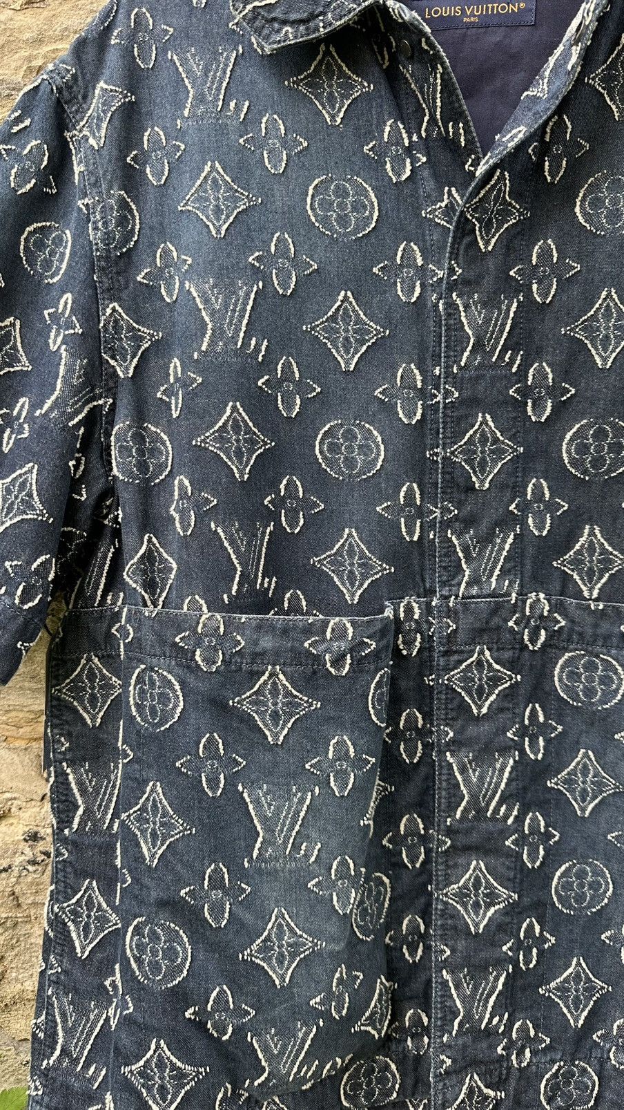 Louis Vuitton Louis Vuitton Denim Button Up Kimono Size US M / EU 48-50 / 2 - 2 Thumbnail