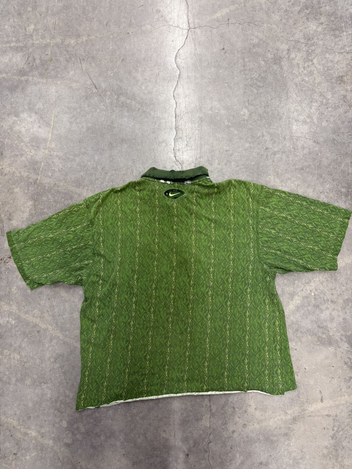 Nike Nike Oregon Ducks Polo Shirt Mens Large Distressed Vintage Size US L / EU 52-54 / 3 - 6 Thumbnail