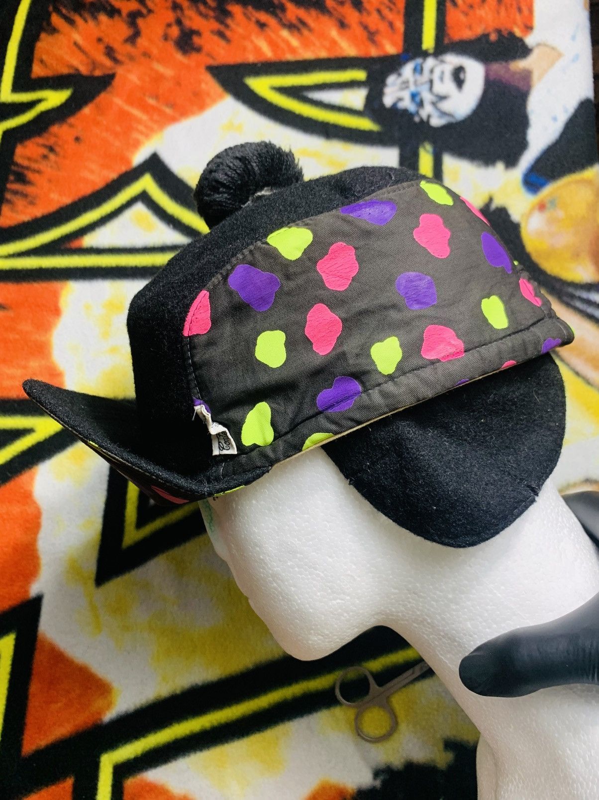 Conte of Florence × Vintage VINTAGE CONTE OF FLORENCE POM-POM CAP (RARE) Size ONE SIZE - 2 Thumbnail