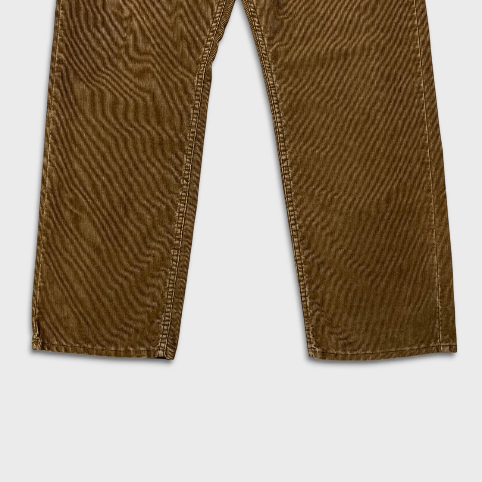 Levi's × Vintage Levi's 569 Pants 34x32 Loose Straight Corduroy Baggy Jeans Size US 34 / EU 50 - 4 Thumbnail