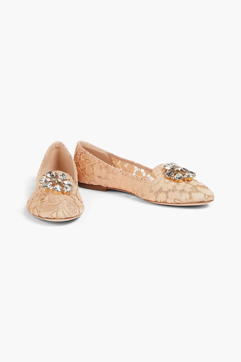 Dolce & Gabbana o1y0925 Loafers in Blush Size US 5 / IT 35 - 4 Thumbnail