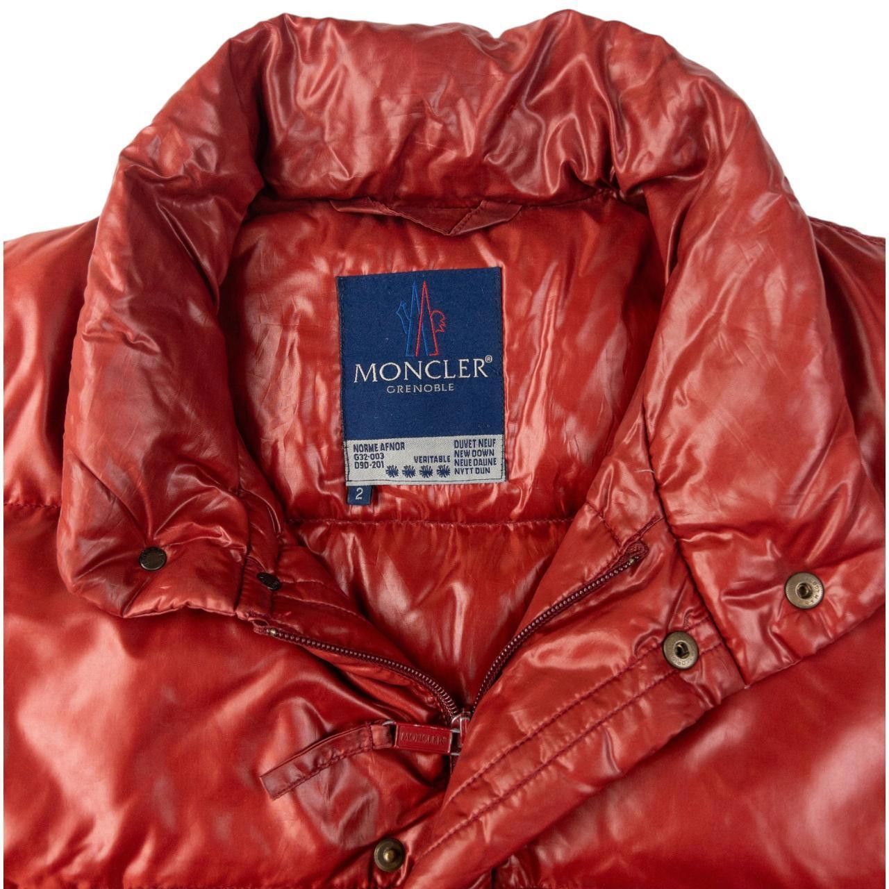 Moncler Vintage Moncler Zip Up Puffer Jacket Size XL Size US XL / EU 56 / 4 - 3 Thumbnail