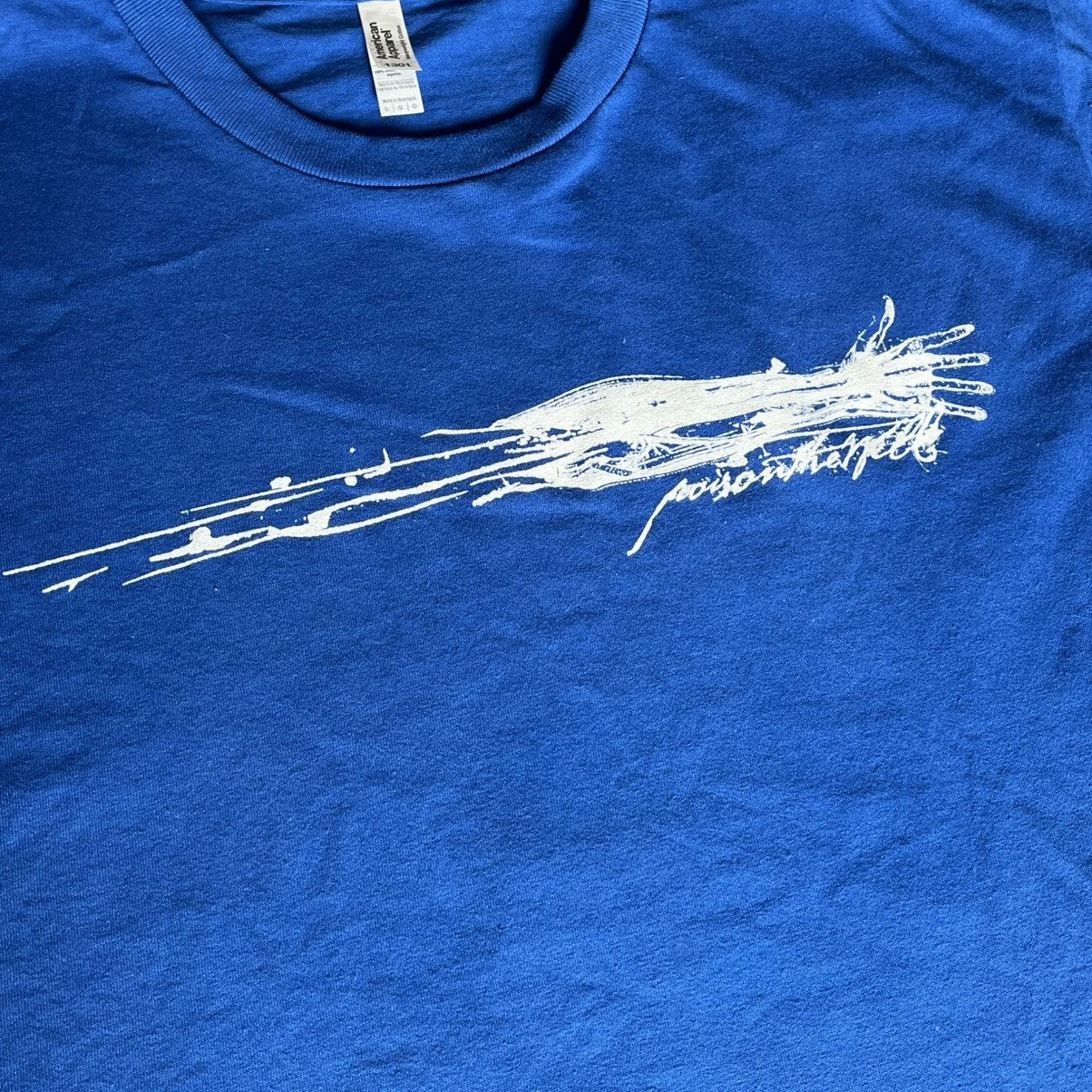 Band Tees Poison the Well Hand Blue Band Tee Shirt Metalcore Size US L / EU 52-54 / 3 - 4 Thumbnail